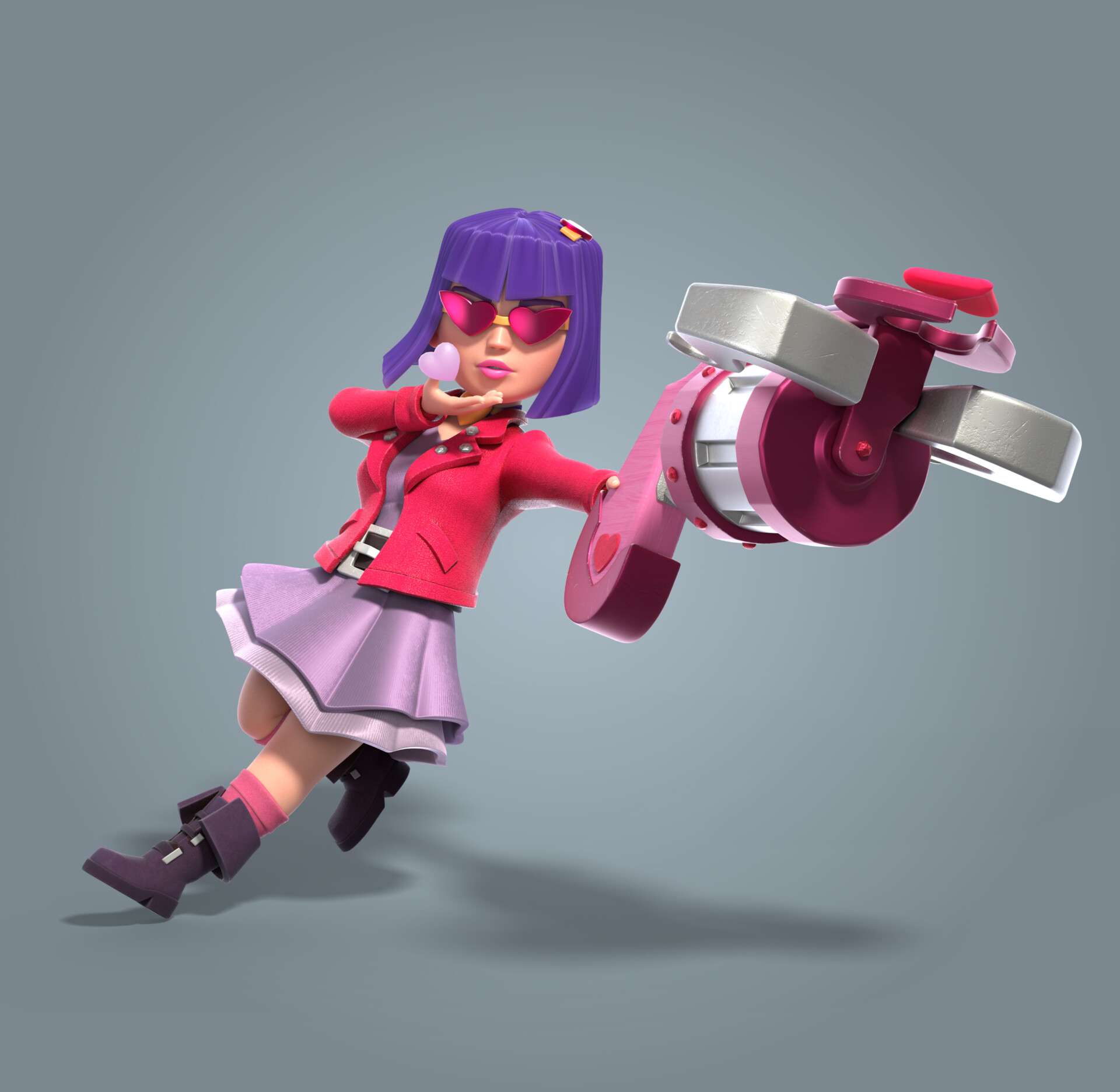 Surface Digital Clash of Clans : Valentines Queen