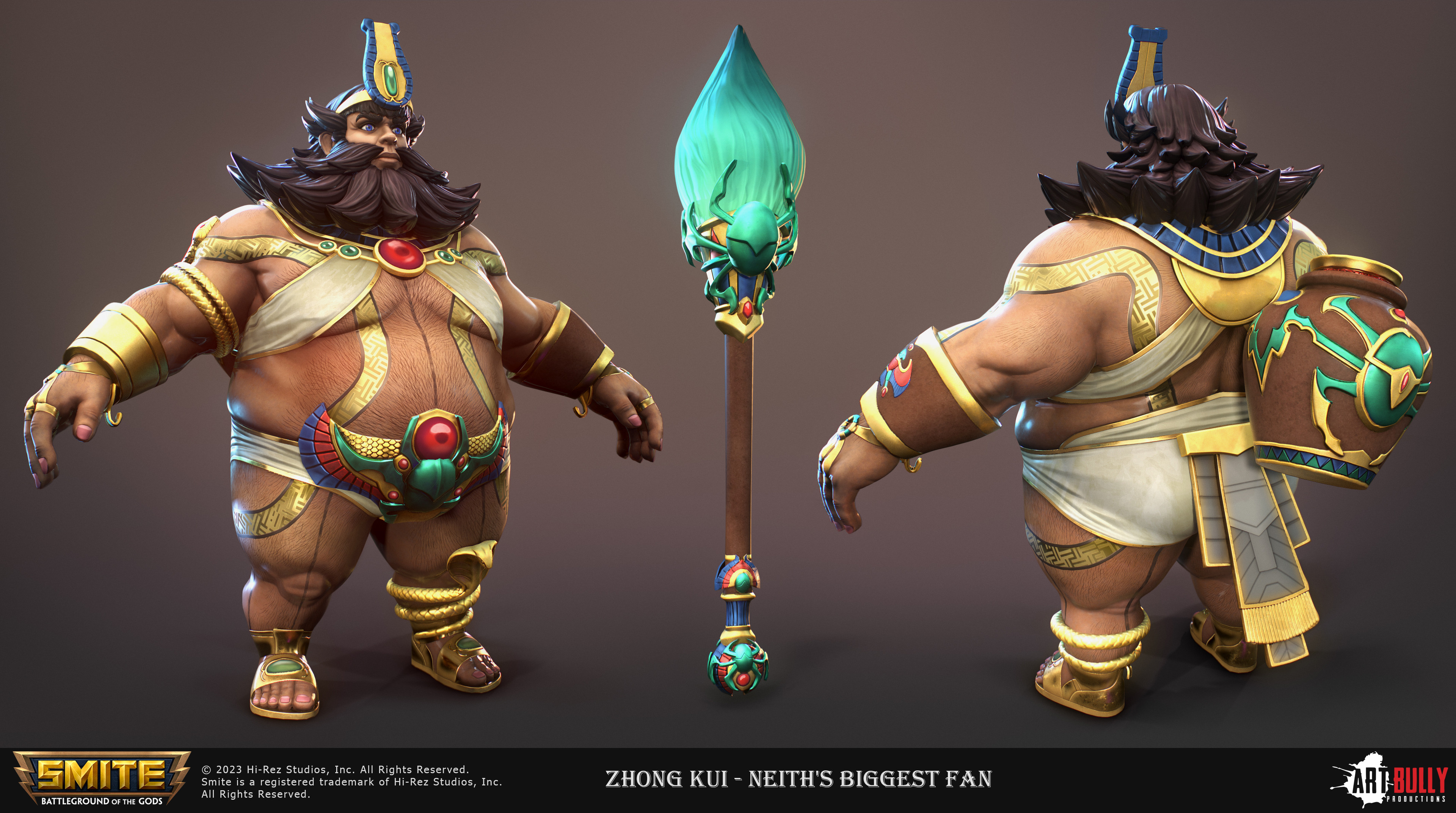Art Bully Productions SMITE Zhong Kui Neiths Biggest Fan art-bully-productions-smite-zhong-kui-neiths-biggest-fan