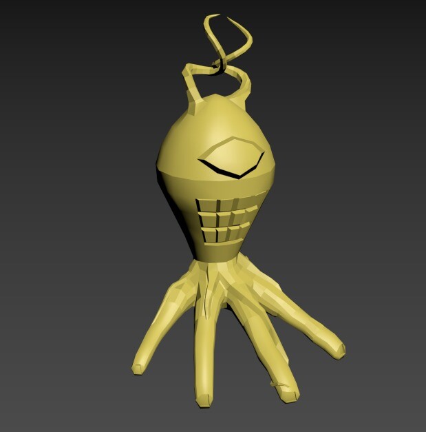 ArtStation - 3D Modeled Alien Hand