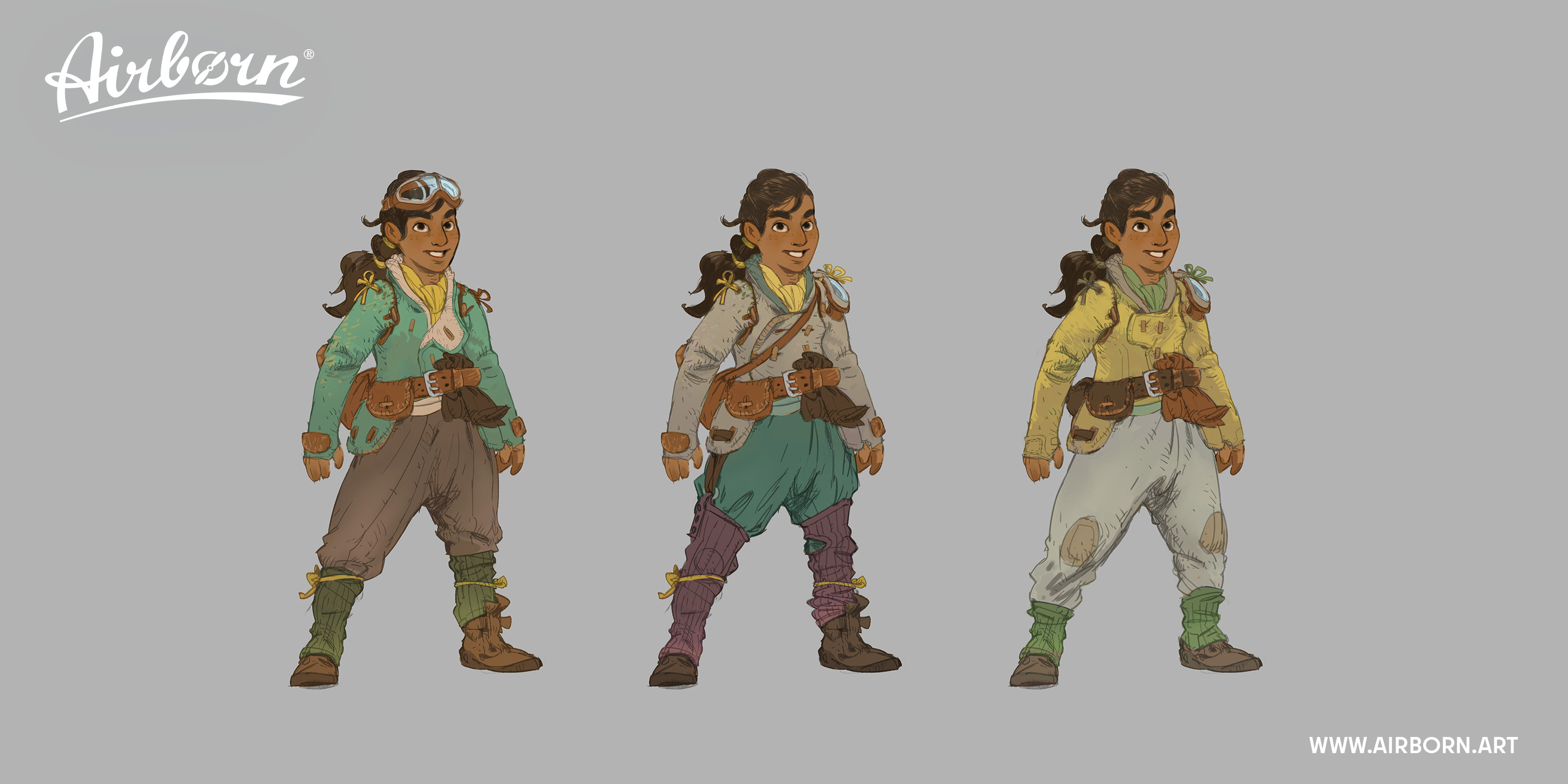 Main Character Concept Ideation by Johannes Figlhuber