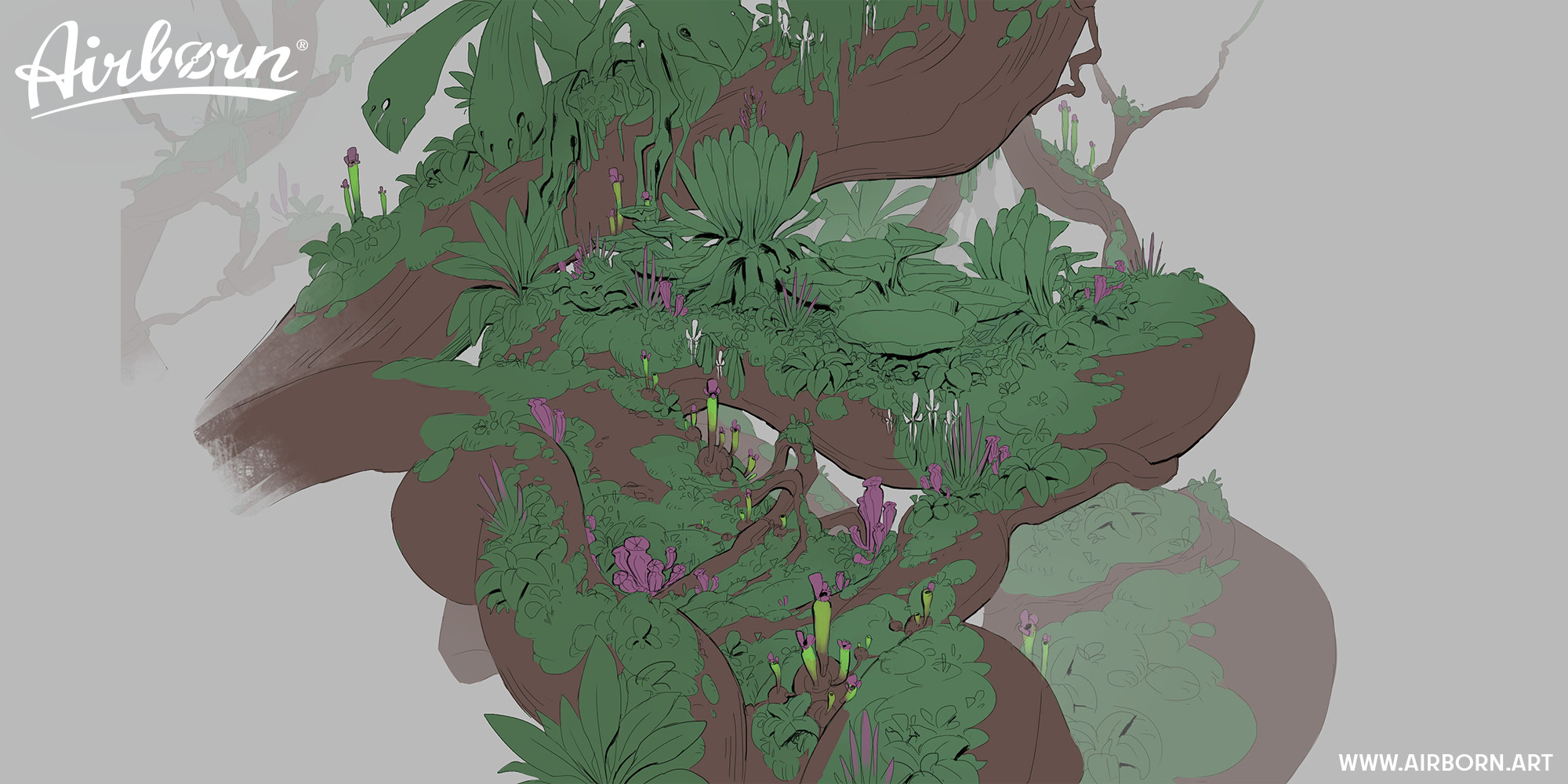 Critter Shot Environment Concept by Ilka Hesche