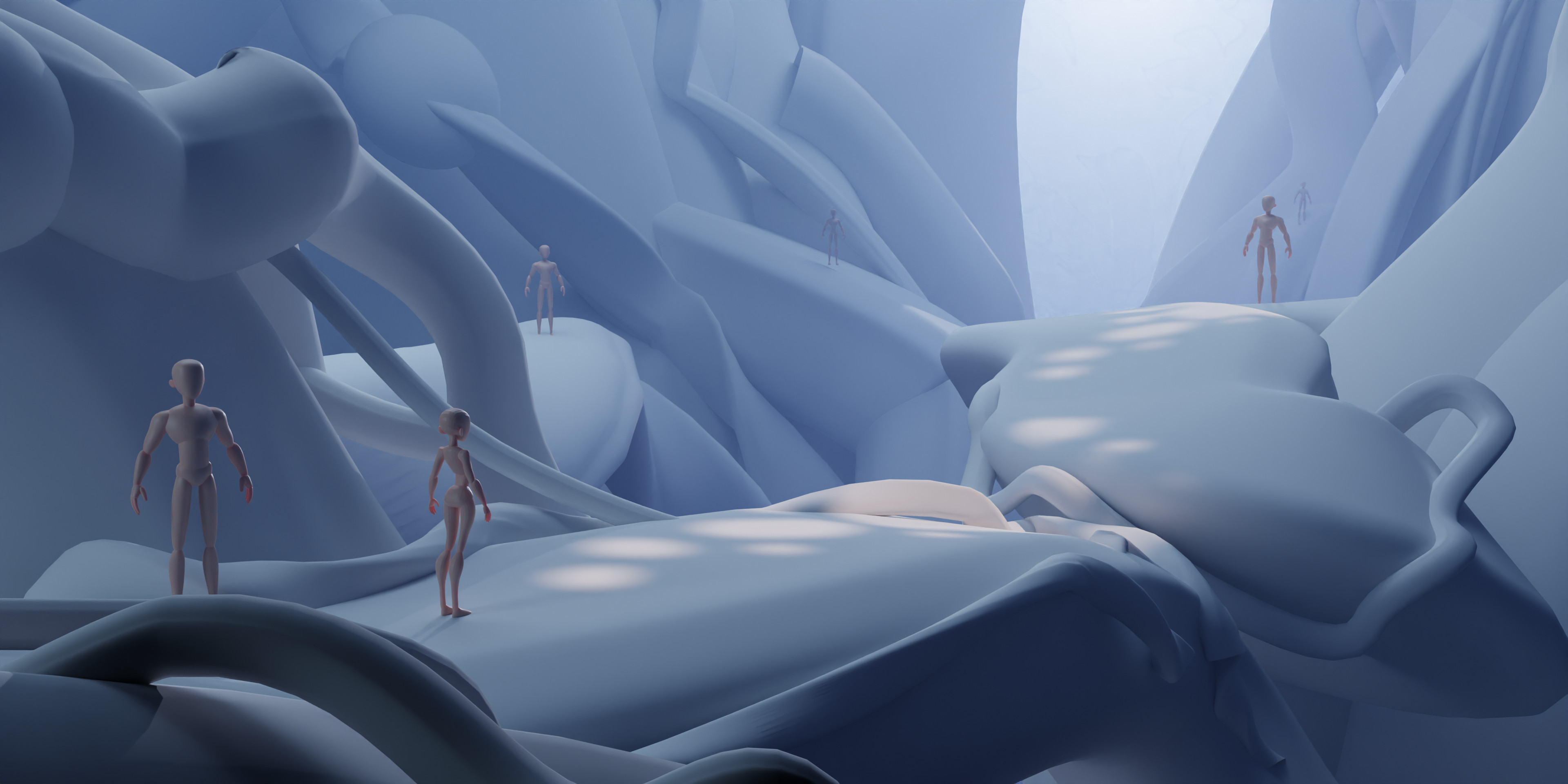 Jungle Establisher Concept Blockout by Simon Kopp