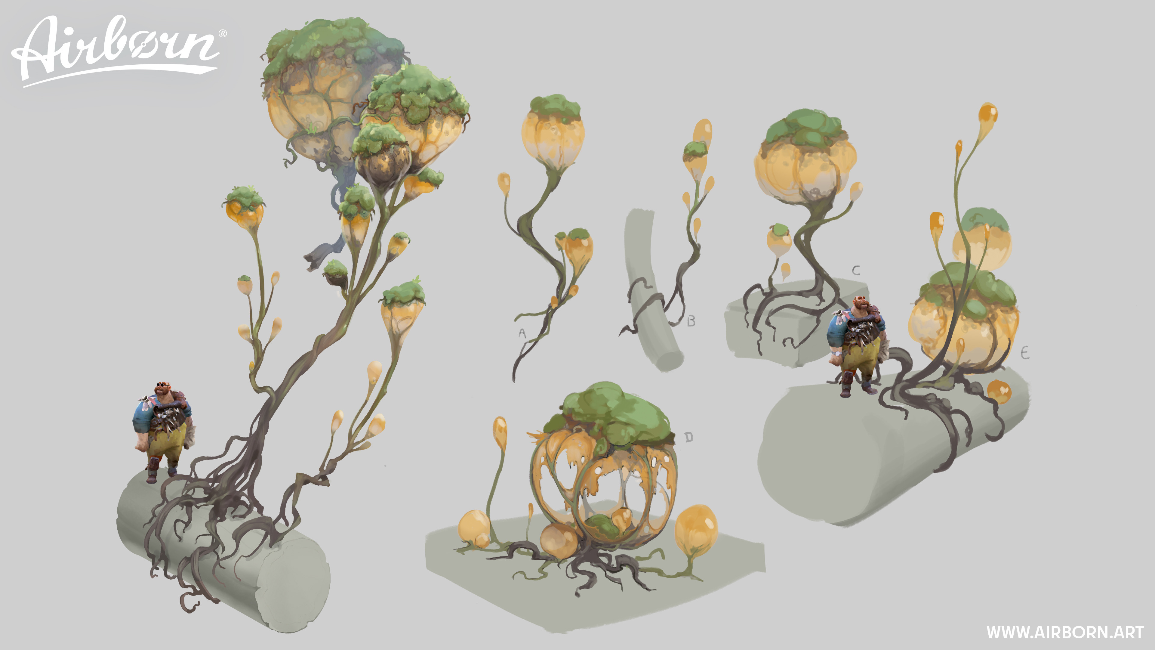 Gasplant Concepts by Jonas Kunert
