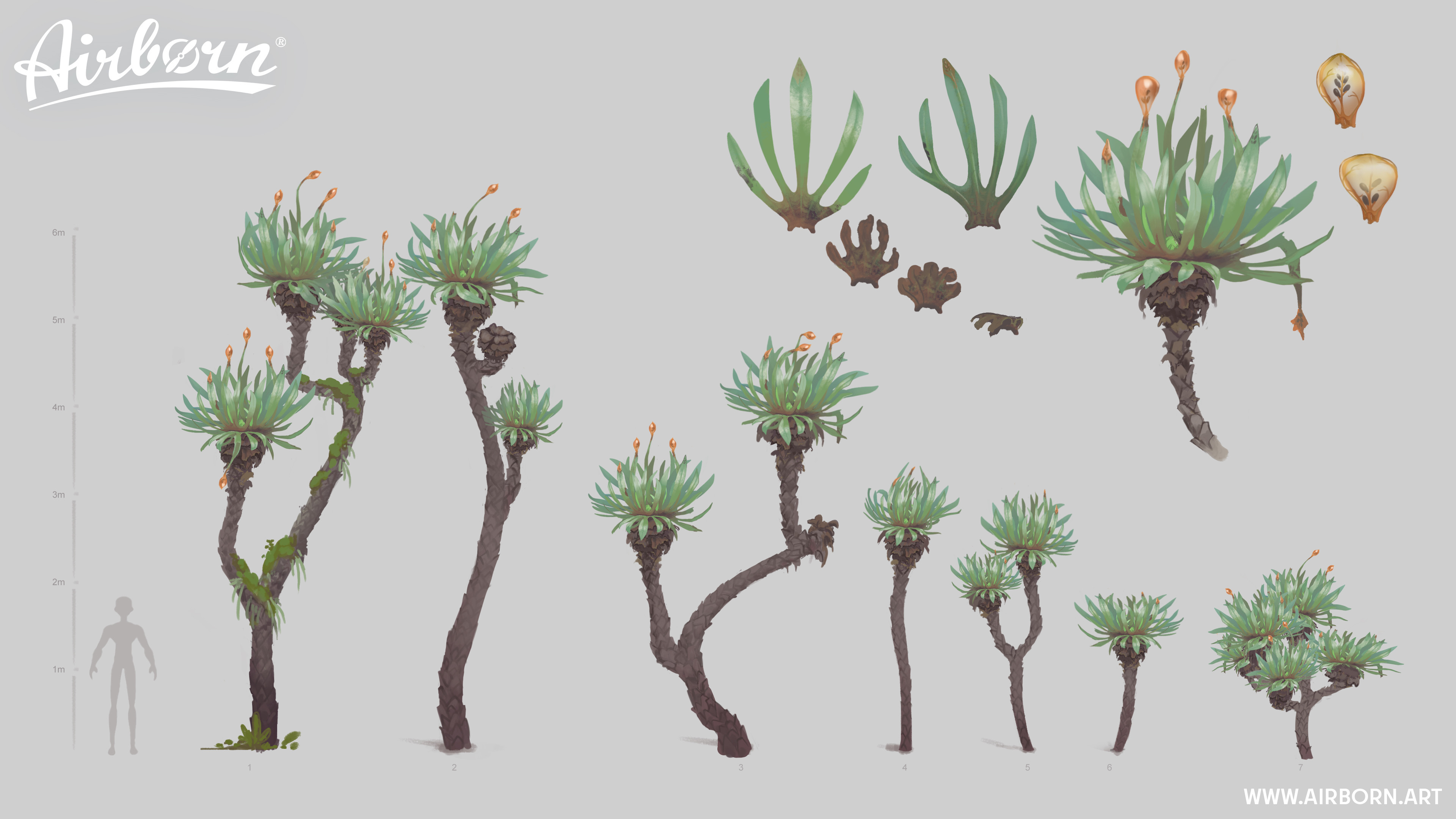 Cactus Tree Concepts by Ilka Hesche