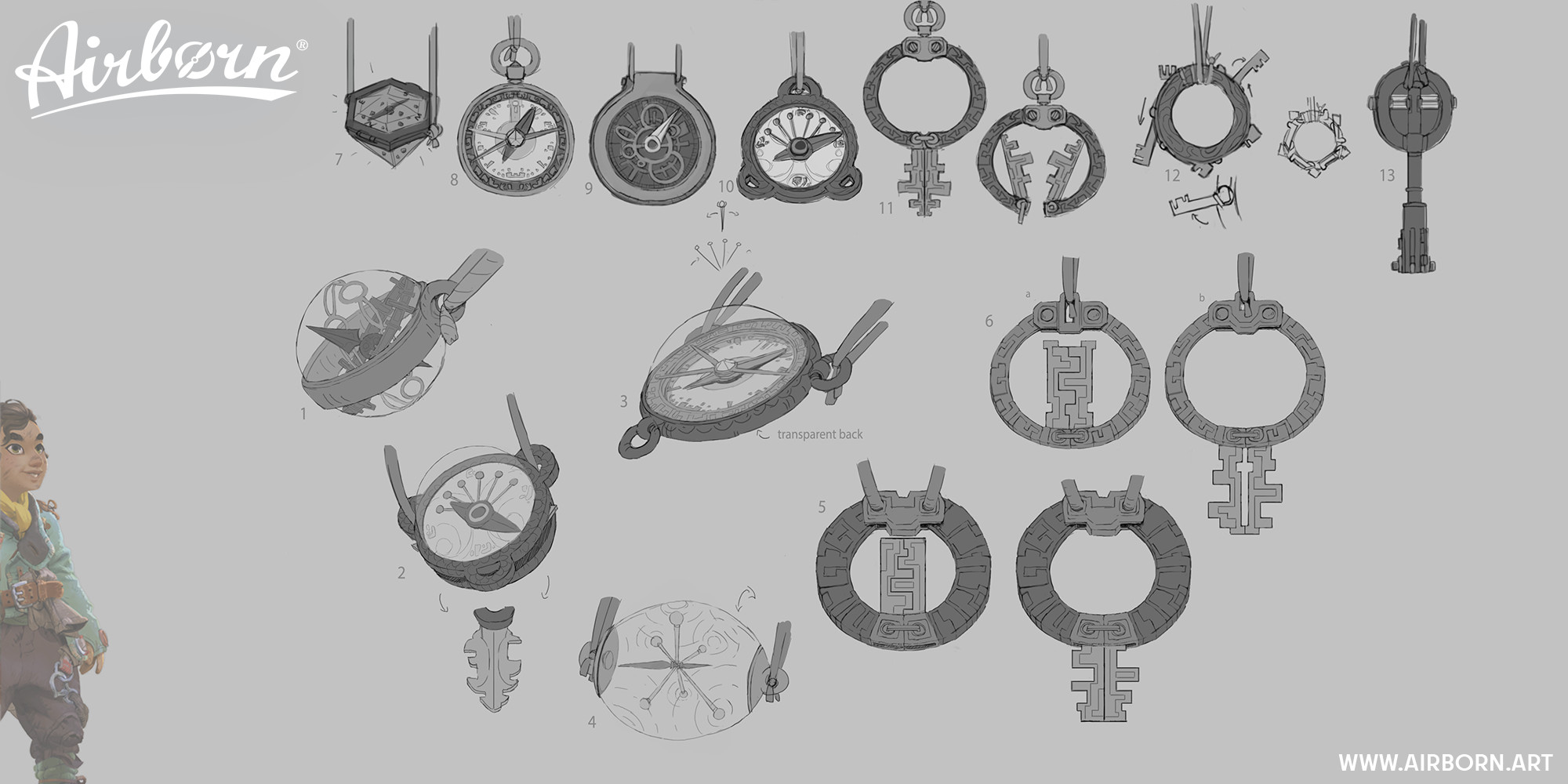 Amulet Concepts by Ilka Hesche
