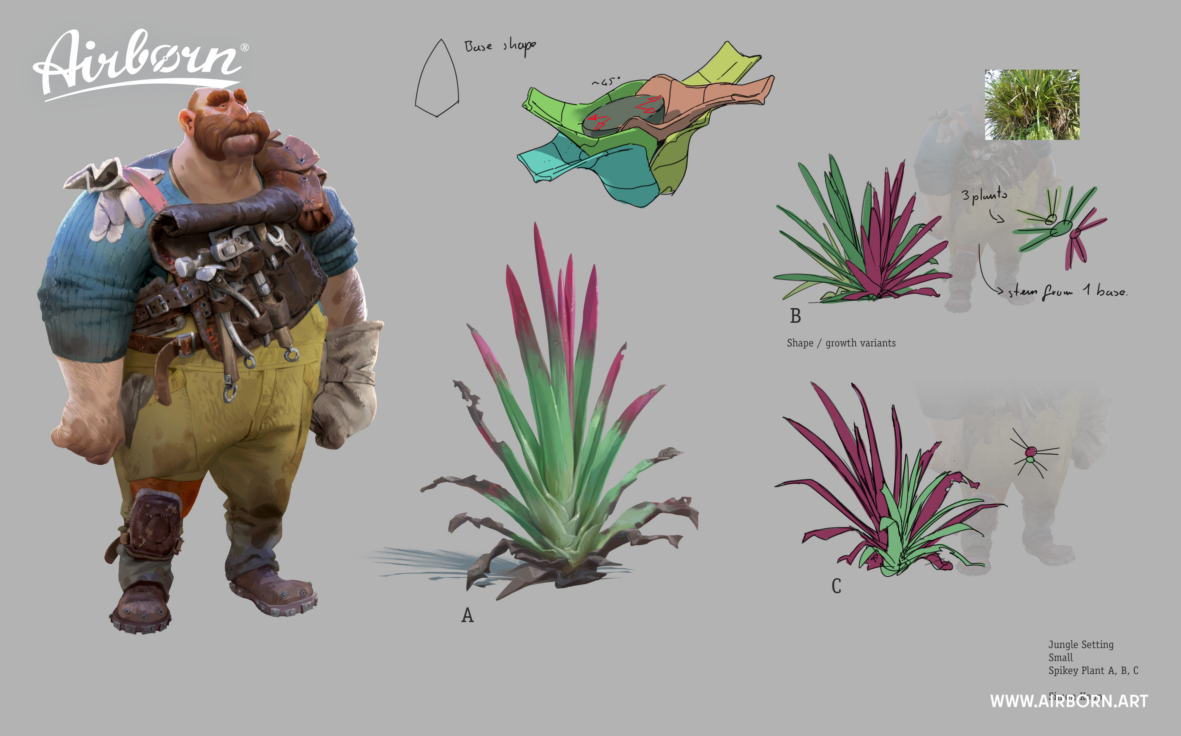 Vegetation Concepts by Simon Kopp