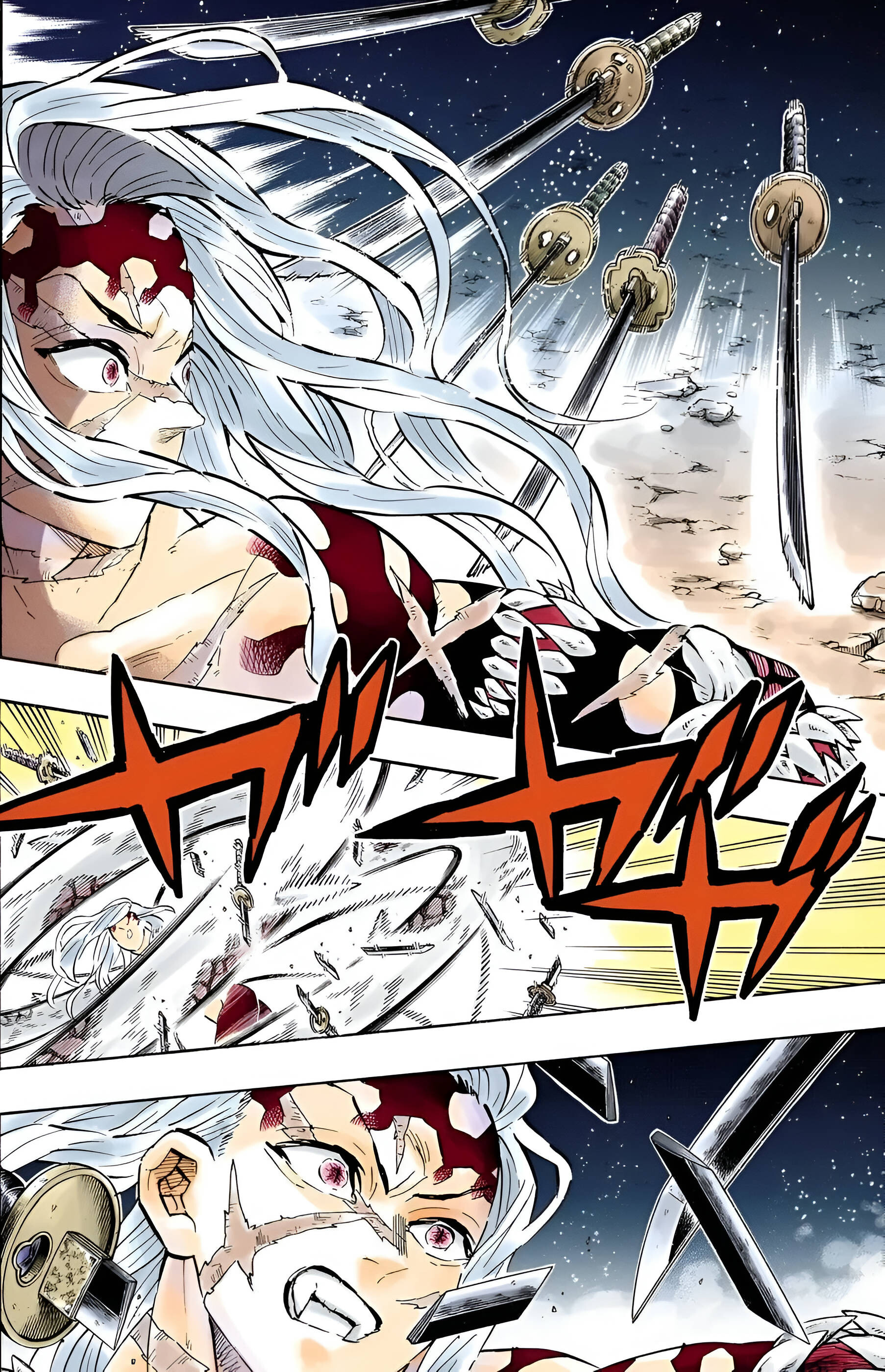 ArtStation - Demon Slayer Colored Manga Panels