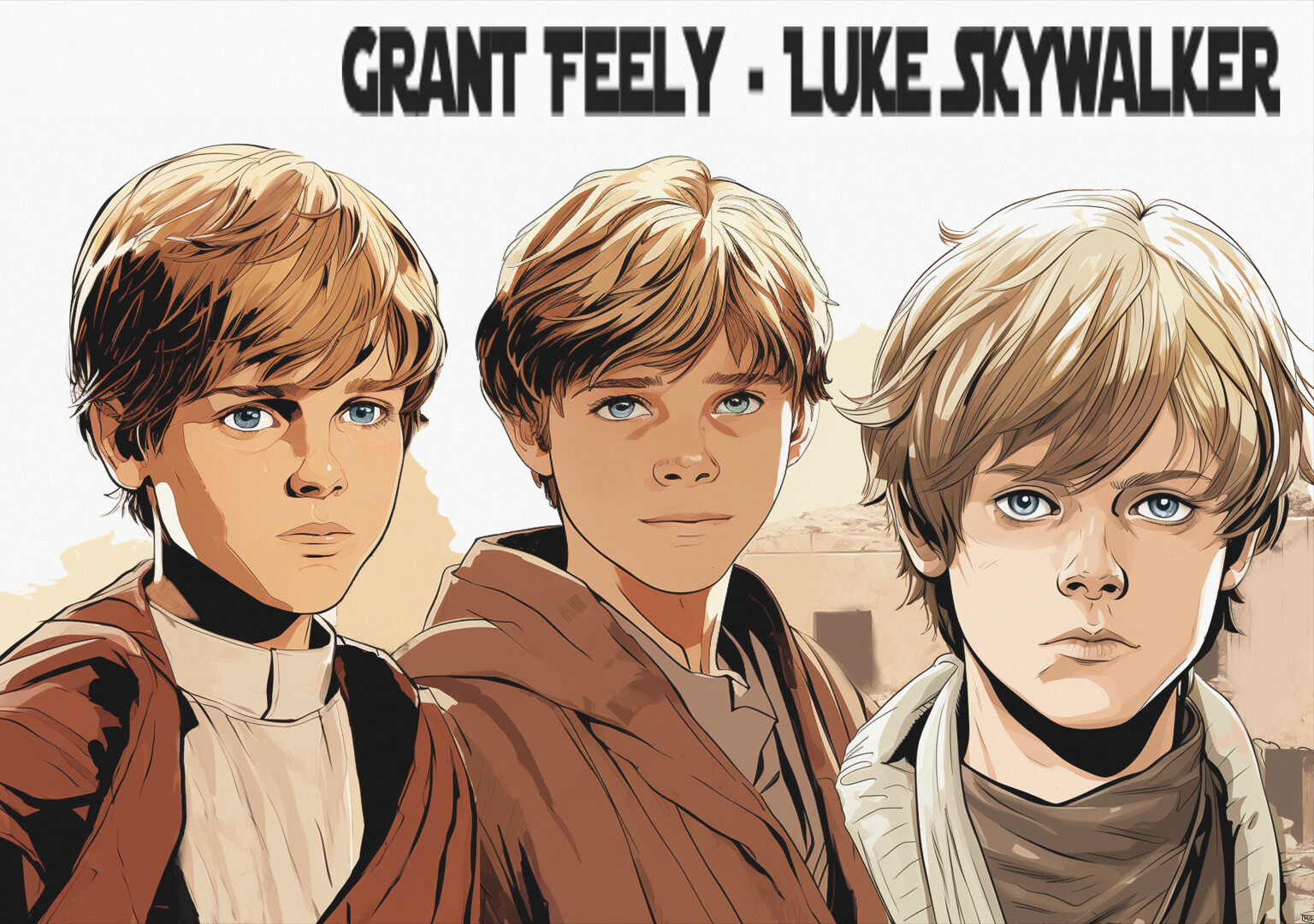 Star Wars - Grant Feely - Luke Skywalker
