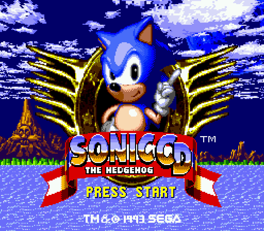 ArtStation - Maniafied - Sonic 1 Title Screen