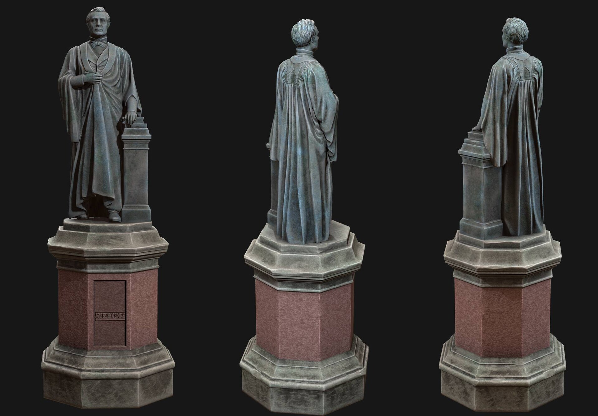 Smithsonian Statue