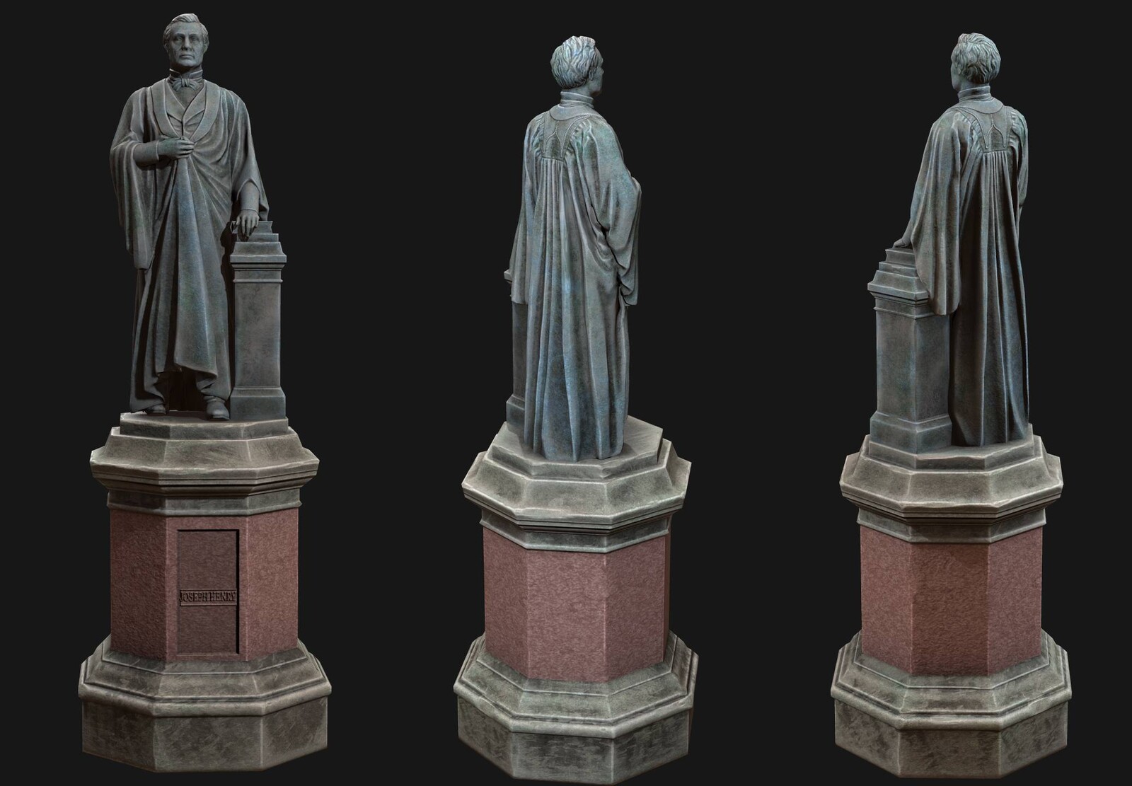 Smithsonian Statue