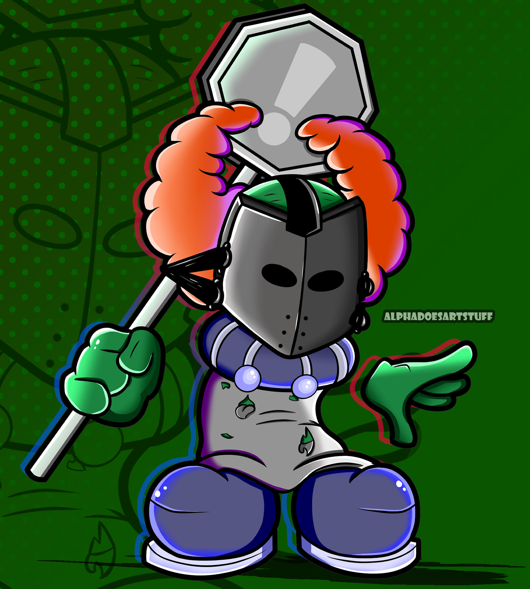 ArtStation Tricky the Clown (Bonus 2021 work)