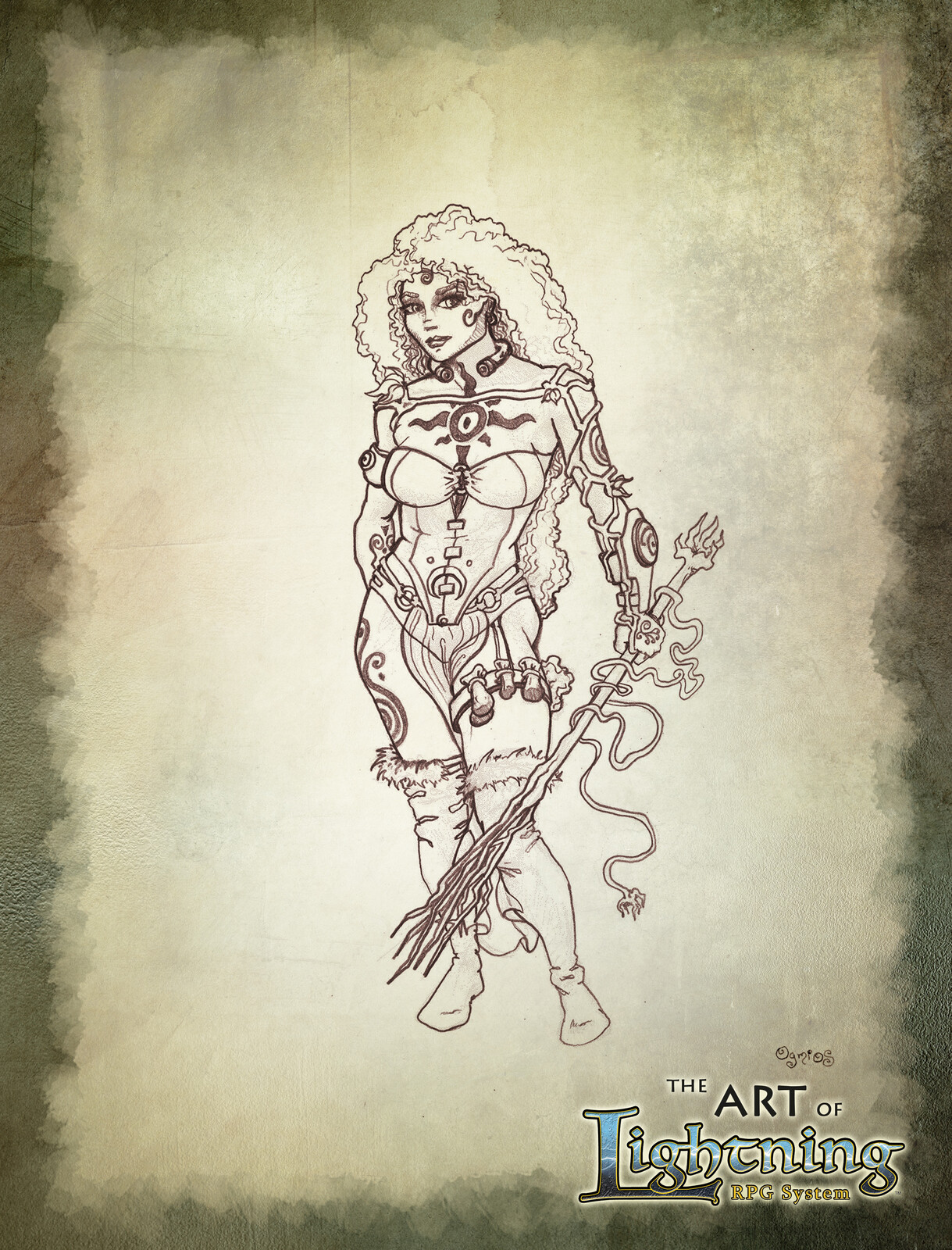 Human Druid Priestess