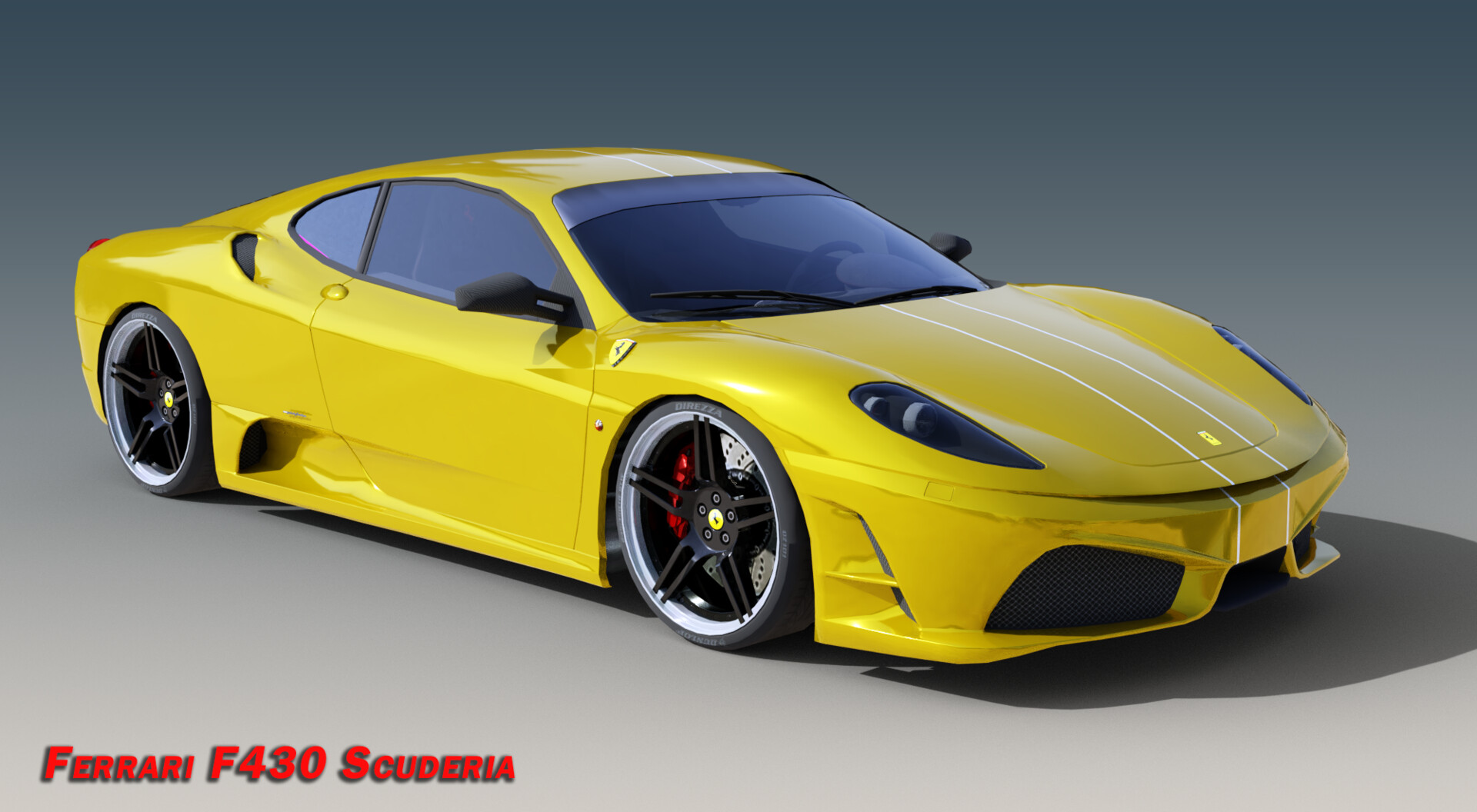 Ferrari 430 Scuderia Spider 16m 4k