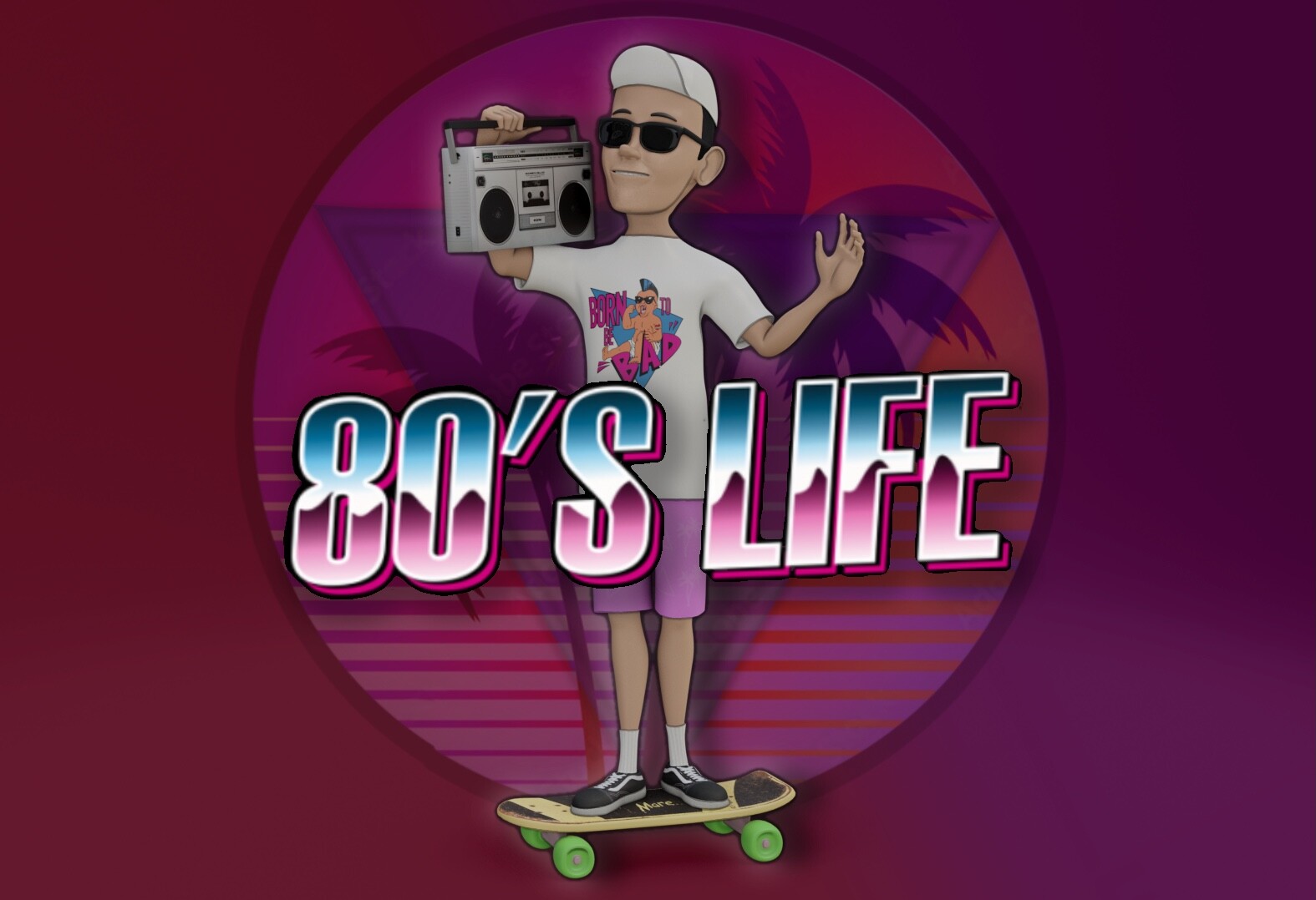 ArtStation 80’s life Kurt Crucial