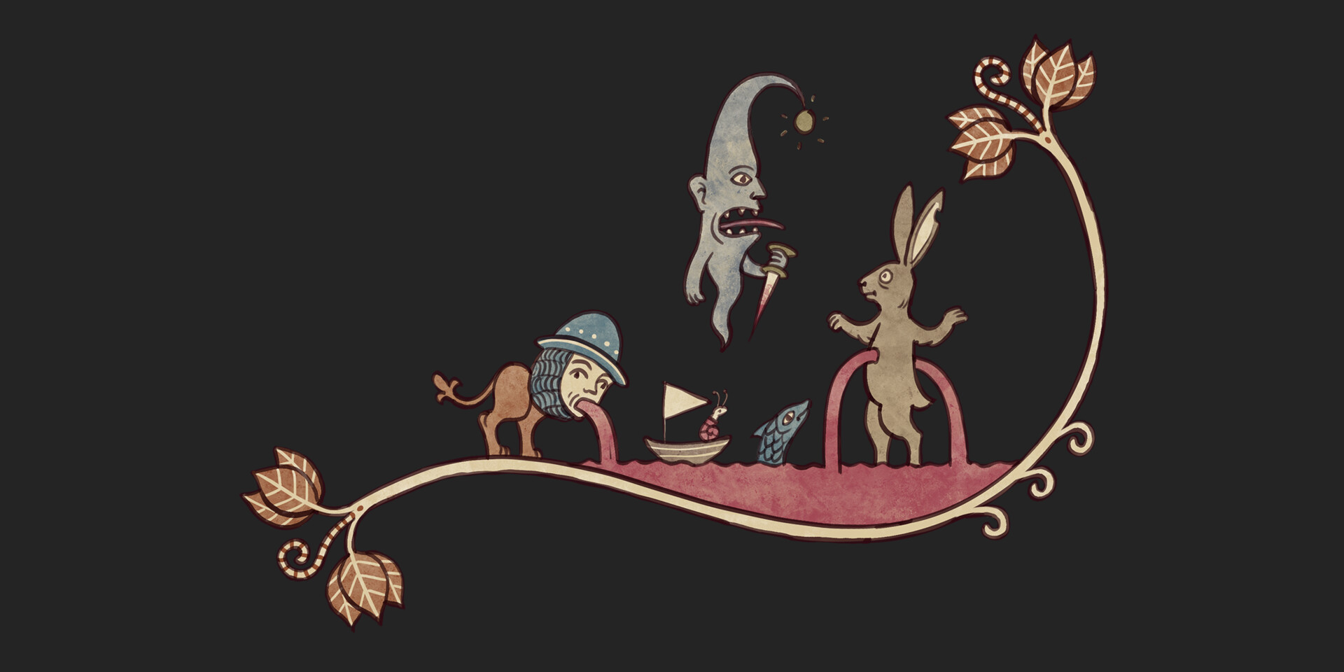 Florian Varzi - DoA - Marginalia style Iconography