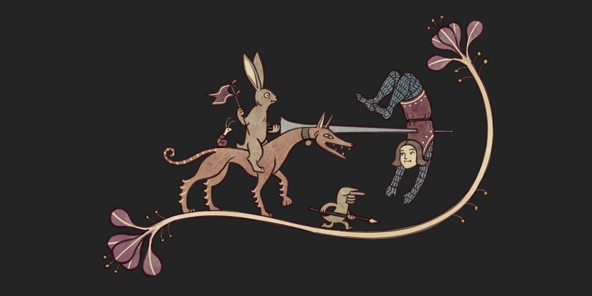 Florian Varzi - DoA - Marginalia style Iconography