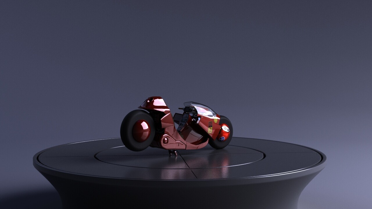 #Akira #Anime #3d #vehicle
