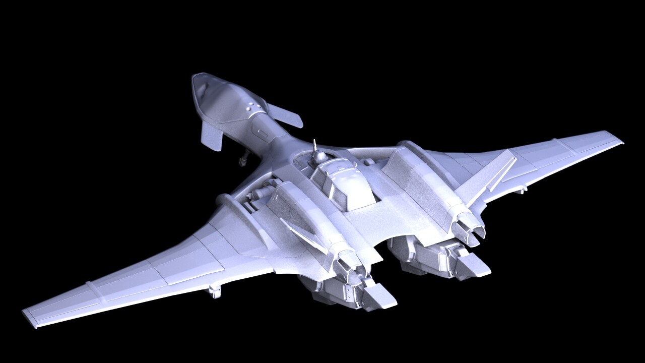 Vulcan Armaments Autonomous Drone Cavalry  ADC-0073.
Based on a concept from  @Zen_Jirakun