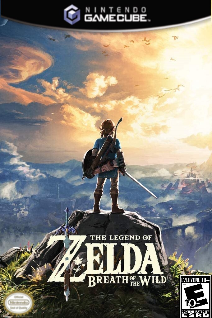 ArtStation The Legend Of Zelda Breath Of The Wild GameCube