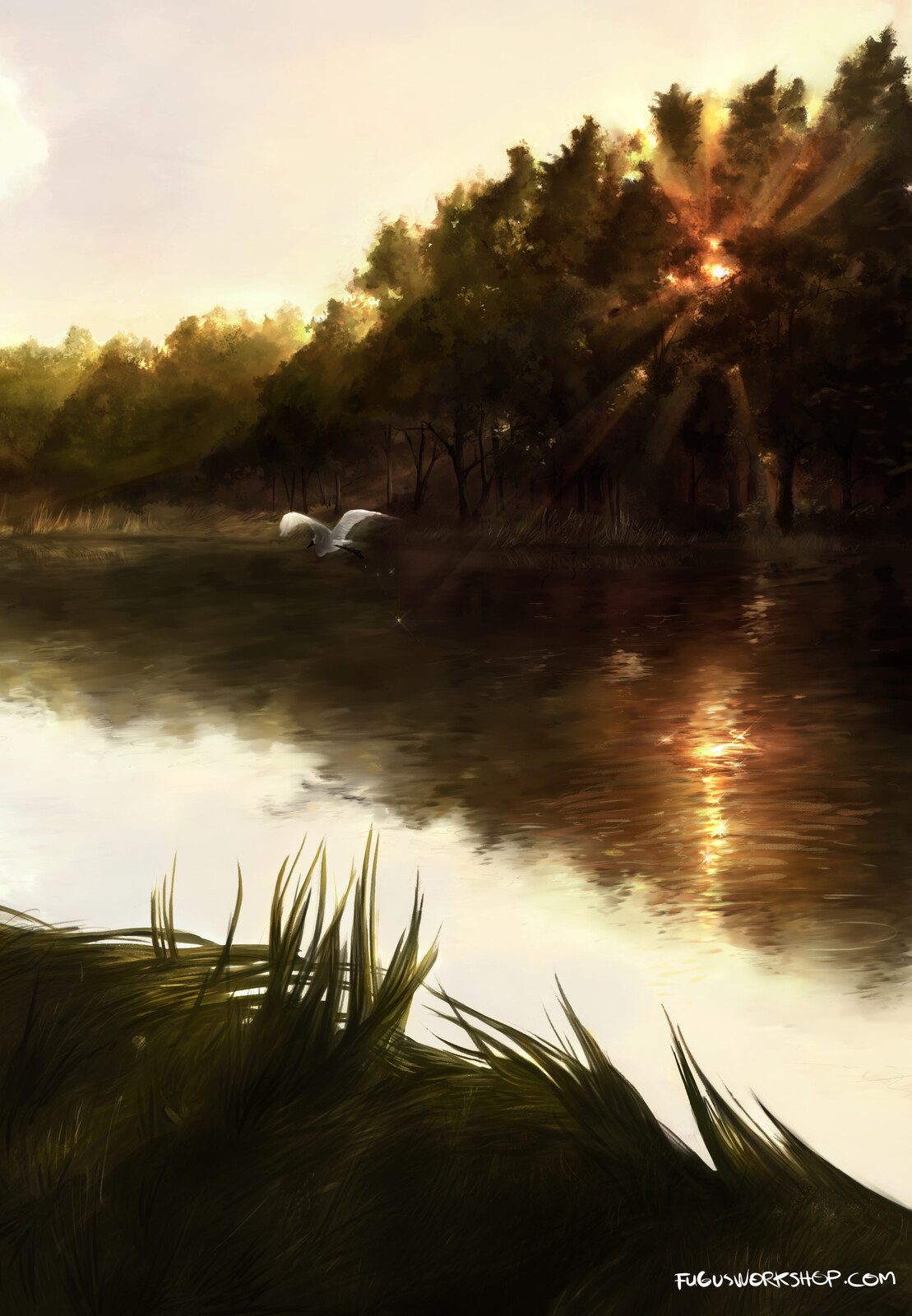 Over the pond