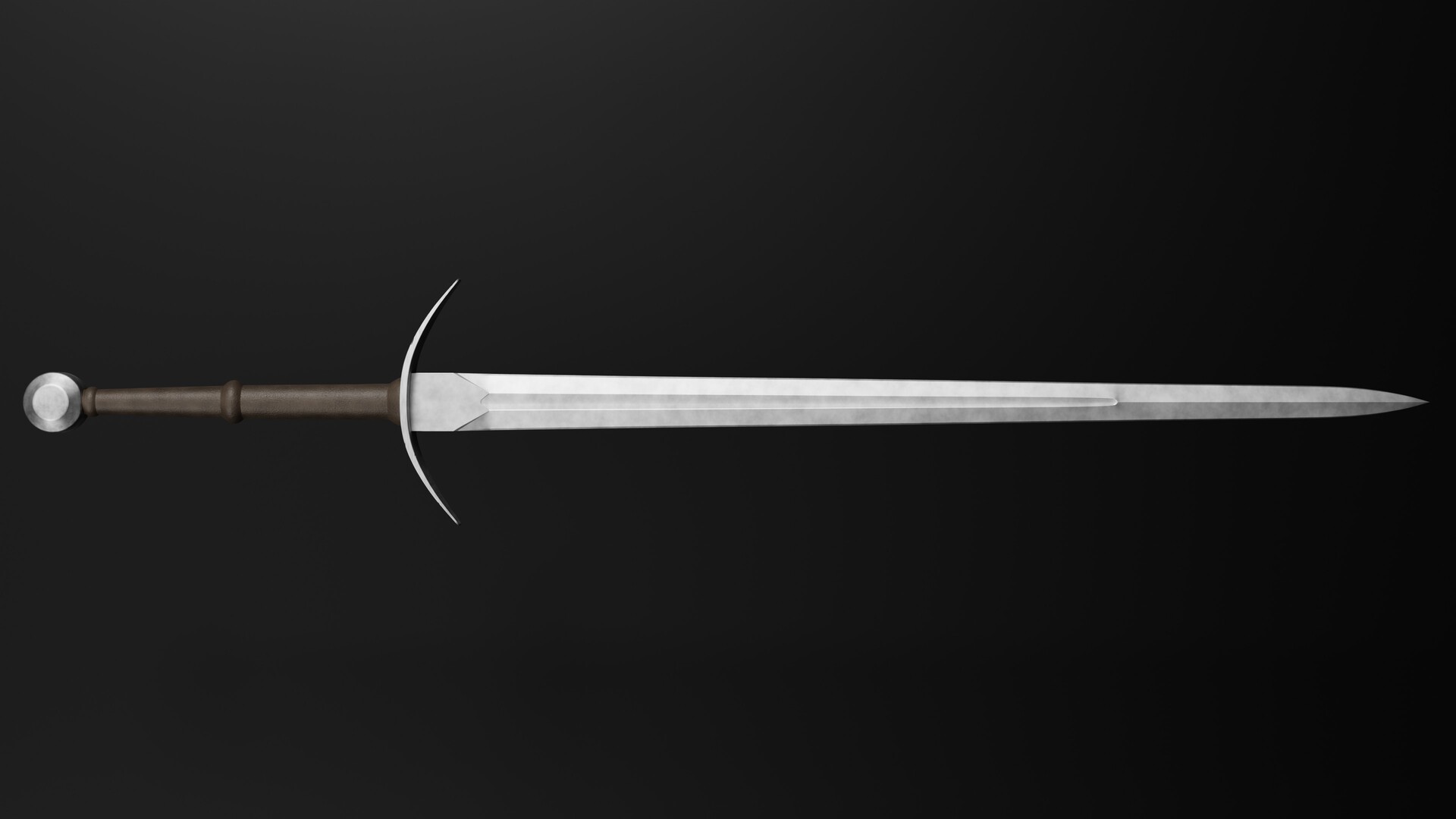 ArtStation Fantasy sword 'The Bastard Sword'