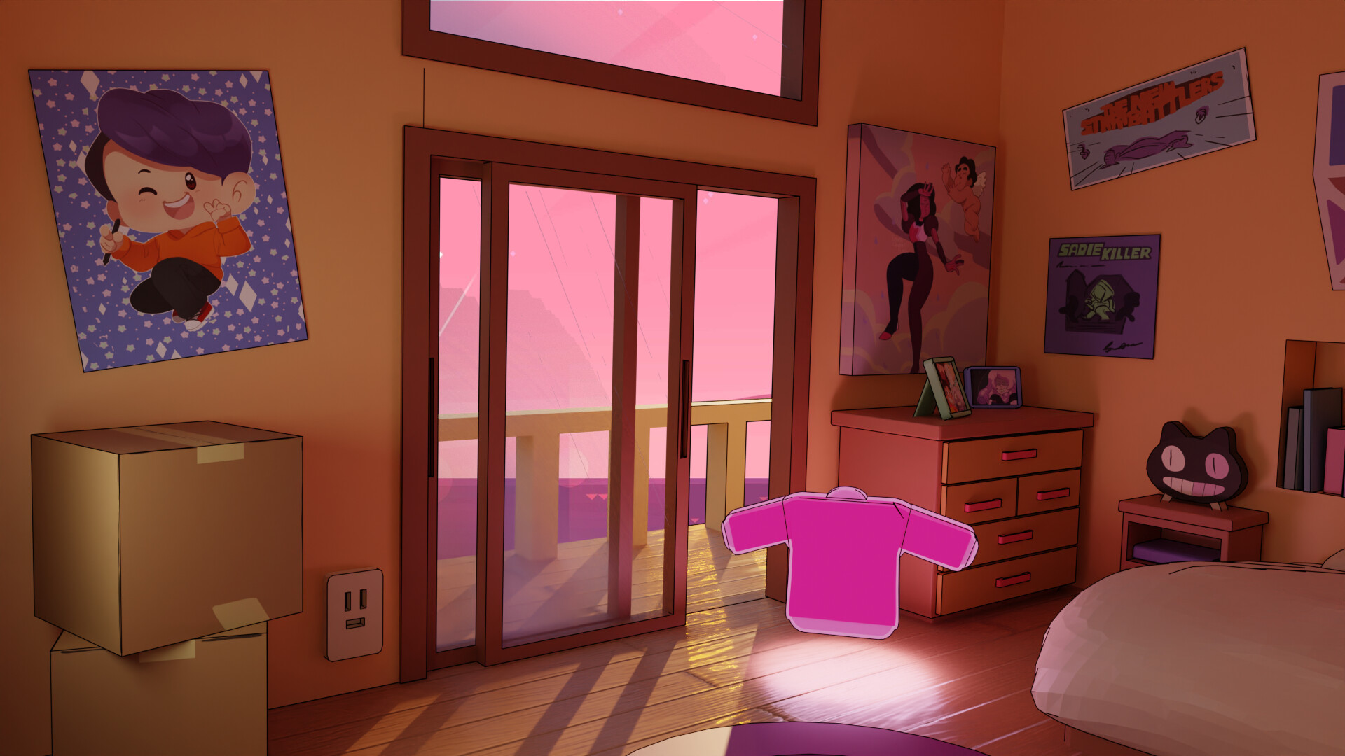 ArtStation Steven Universe Future room (2022)