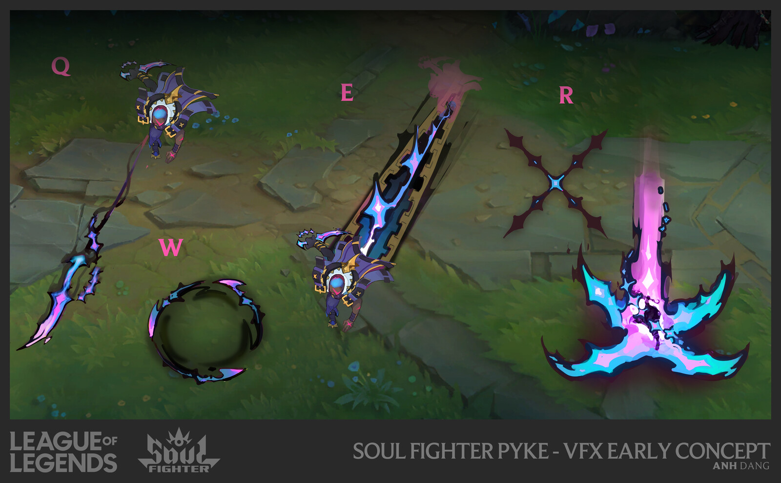 The team made Pyke's vfx way cooler than how I drew it
