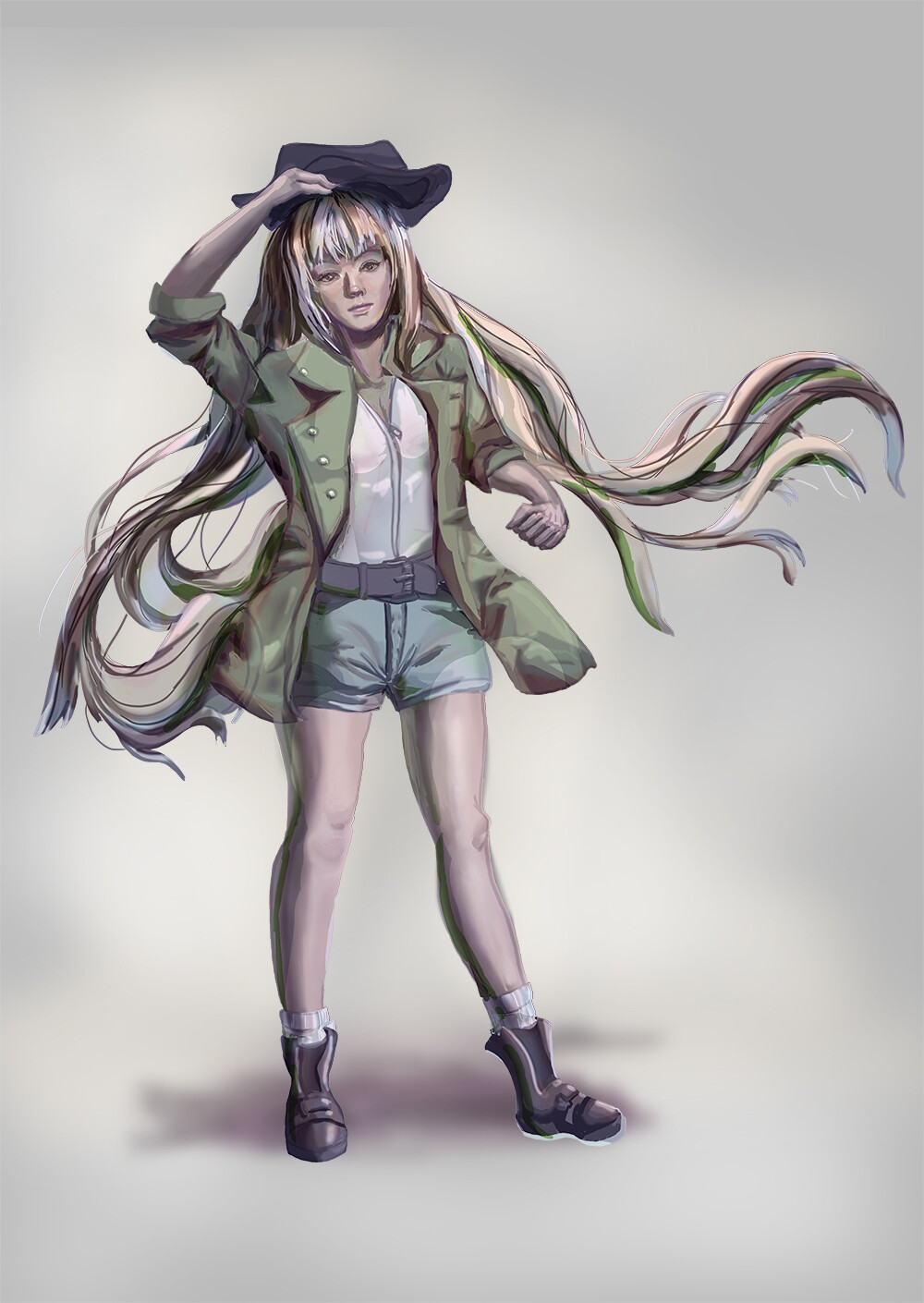 ArtStation - Green Coat