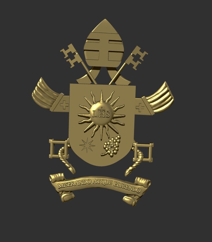 ArtStation Escudo papal
