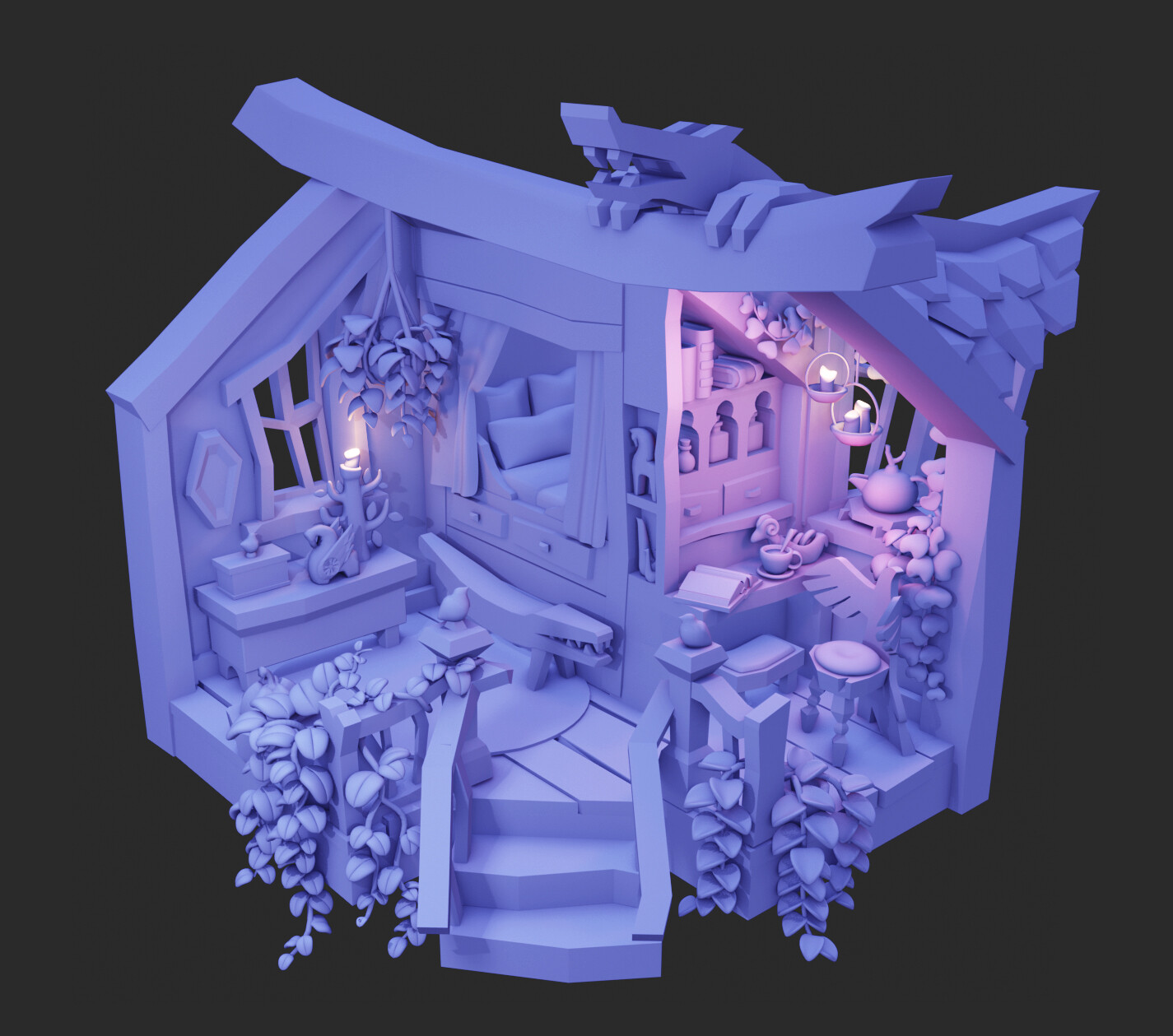 lighting in Blender