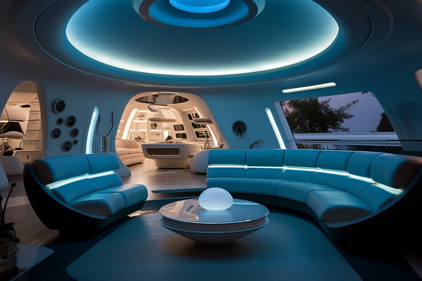 ArtStation Vehicle Concepts Flying Saucer Interiors