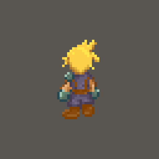 Cloud's sprite