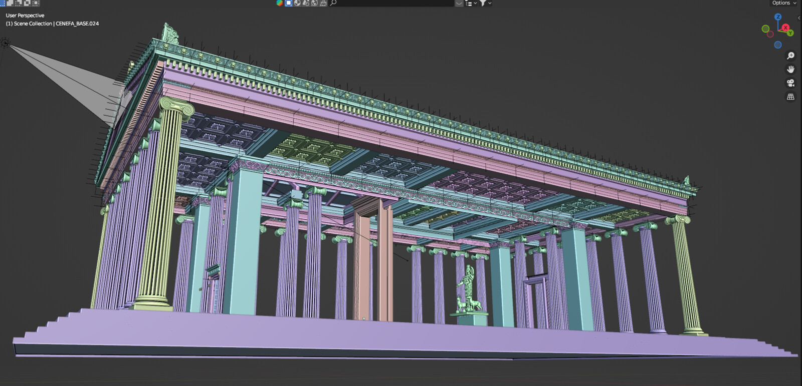 In-Depth Digital Reconstruction of the Temple of Artemis Leukophyrene and Epiphany