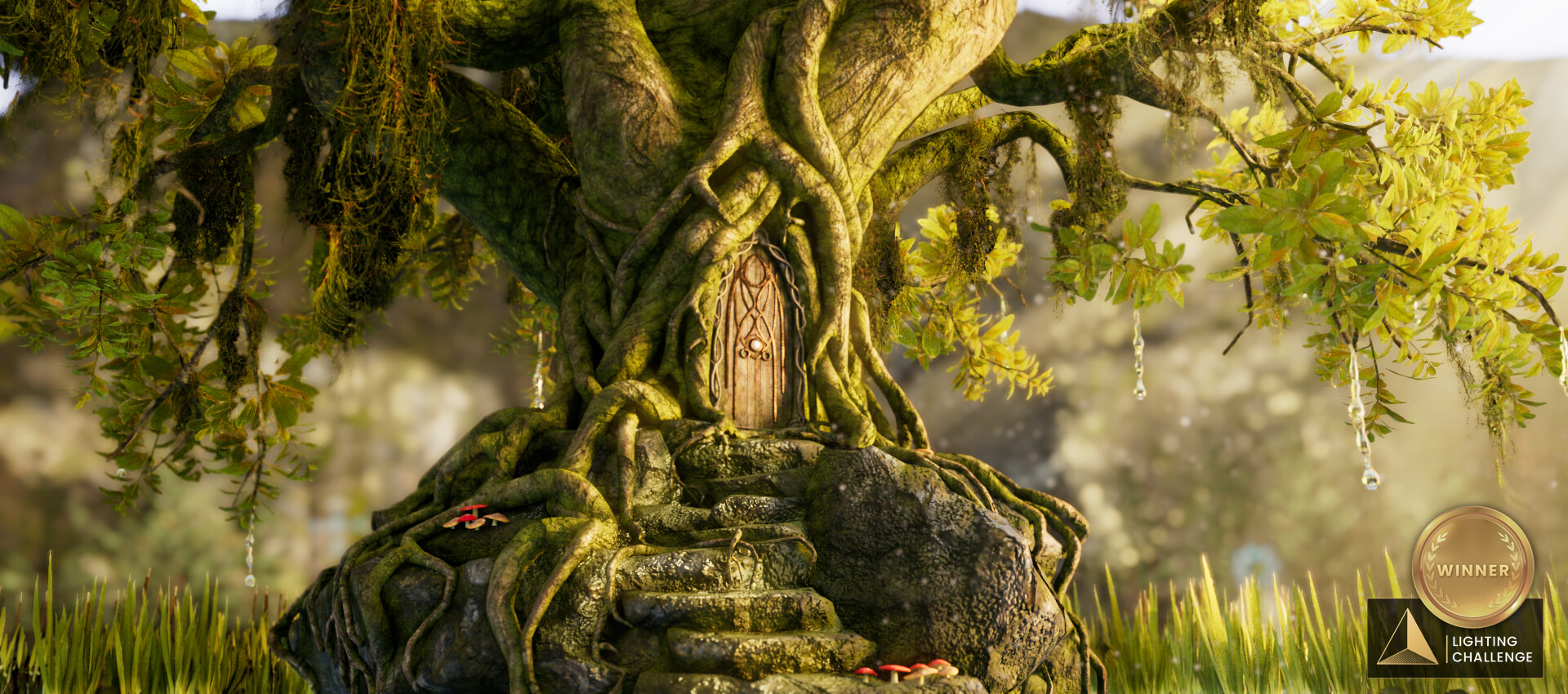 ArtStation - Fantasy Tree