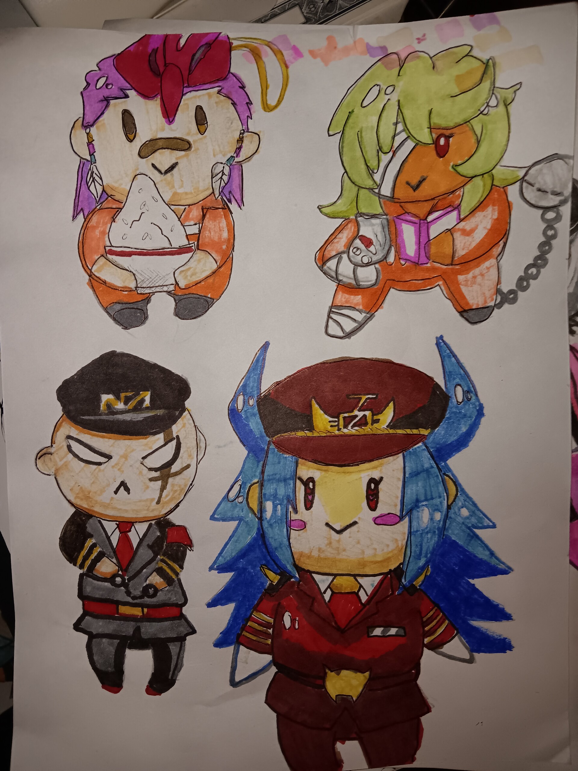 Nanbaka plushies outlet