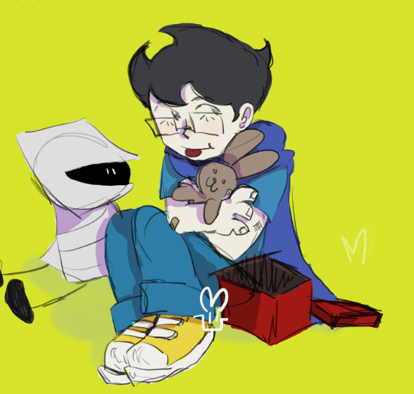 ArtStation John Egbert (homestuck)