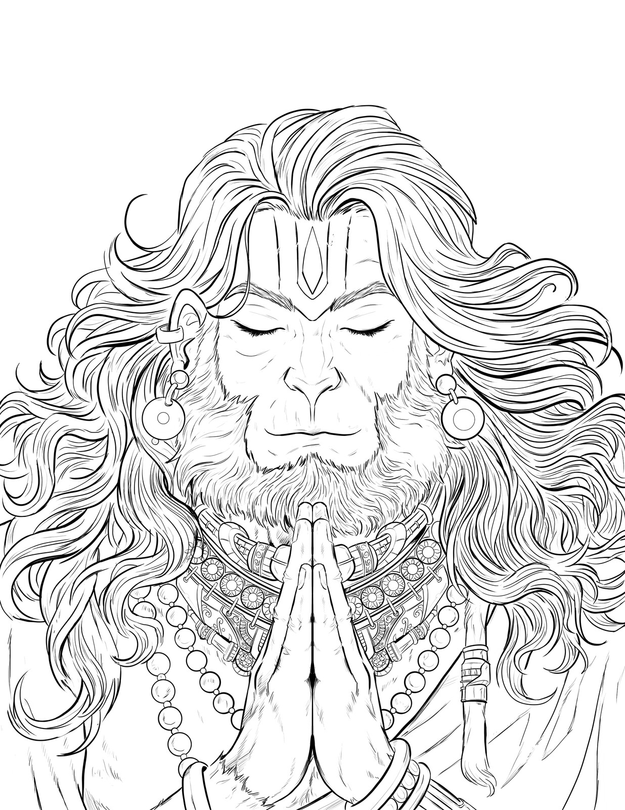 comicsadda
hanuman ji lineart