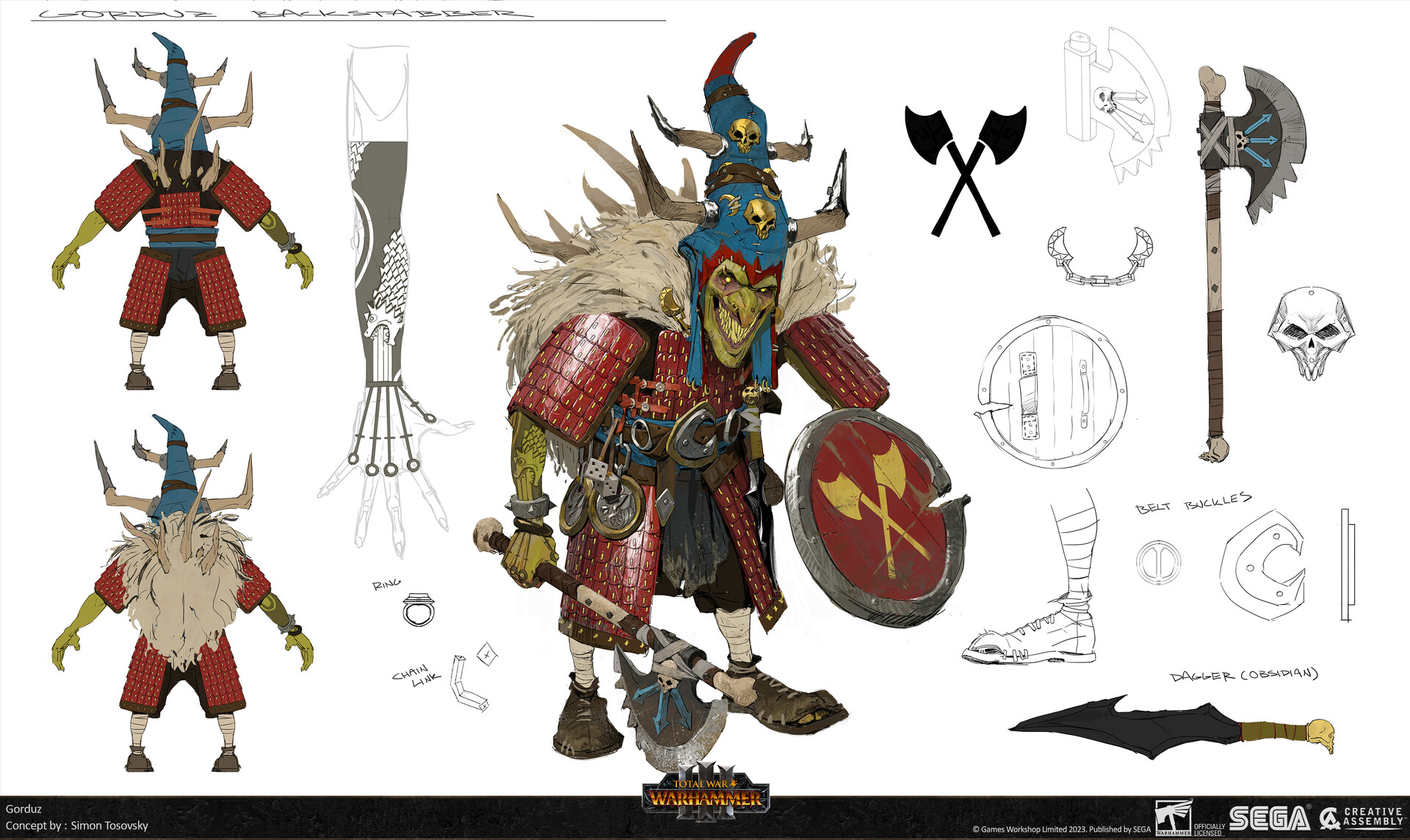 Total War: Warhammer III — Gorduz by Simon Tosovsky