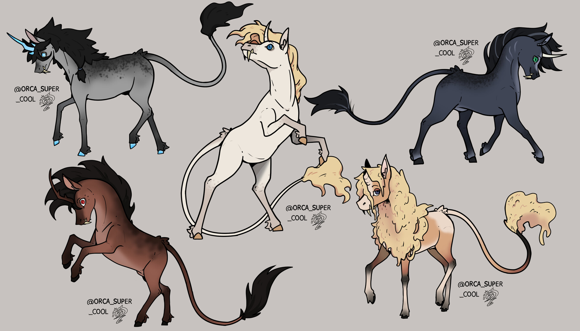 ArtStation - Unicorns Concepts