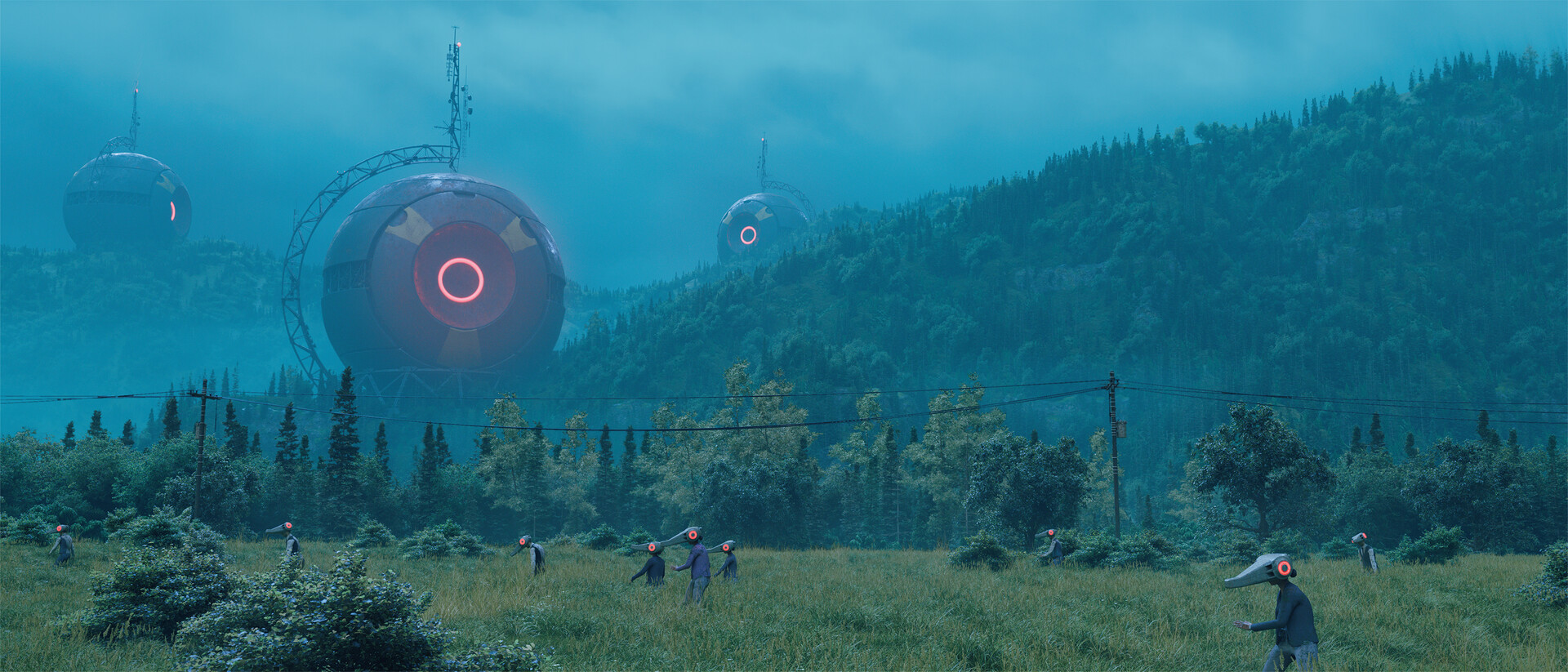 ArtStation - Simon Stålenhag I Electric State Solaris