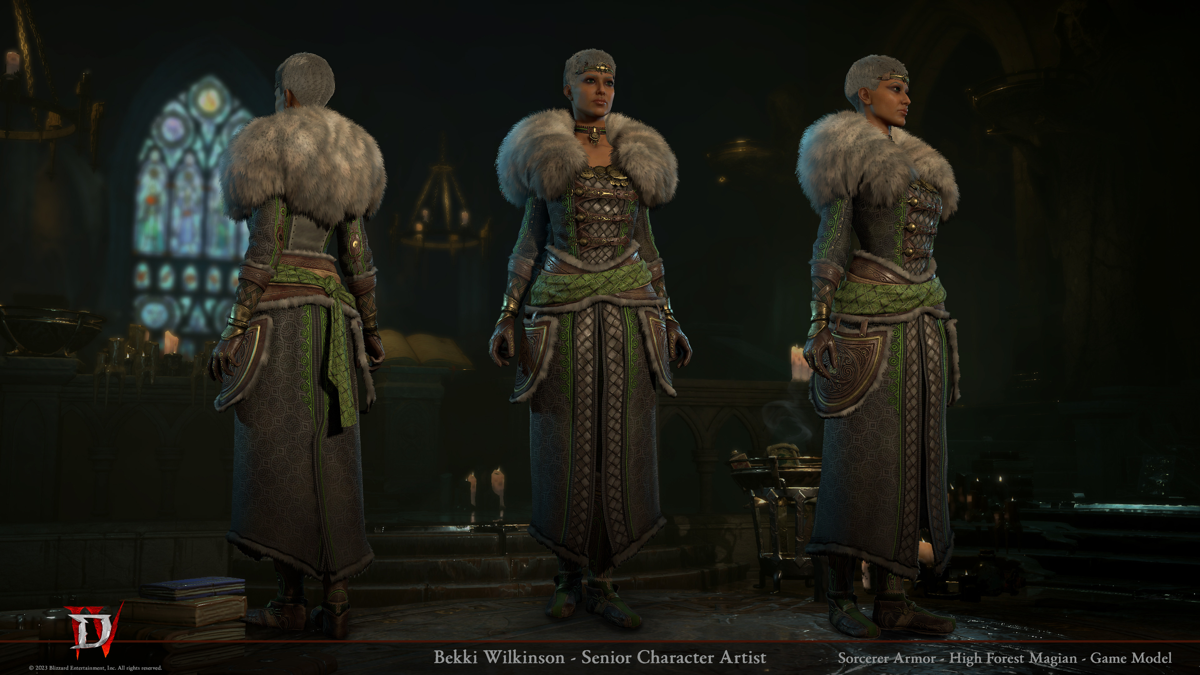 Female Sorcerer Armor