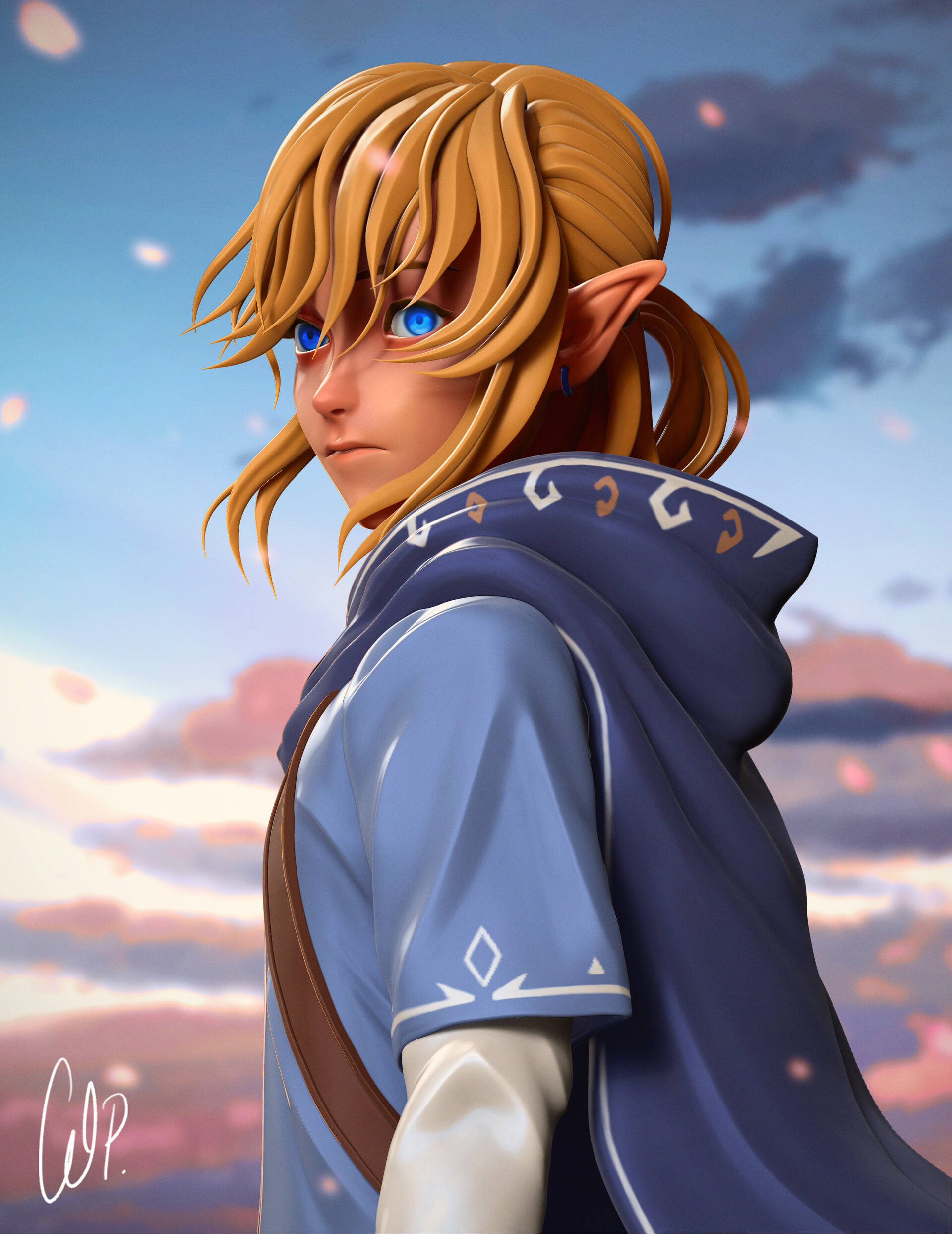 ArtStation - Link - Zelda Fanart