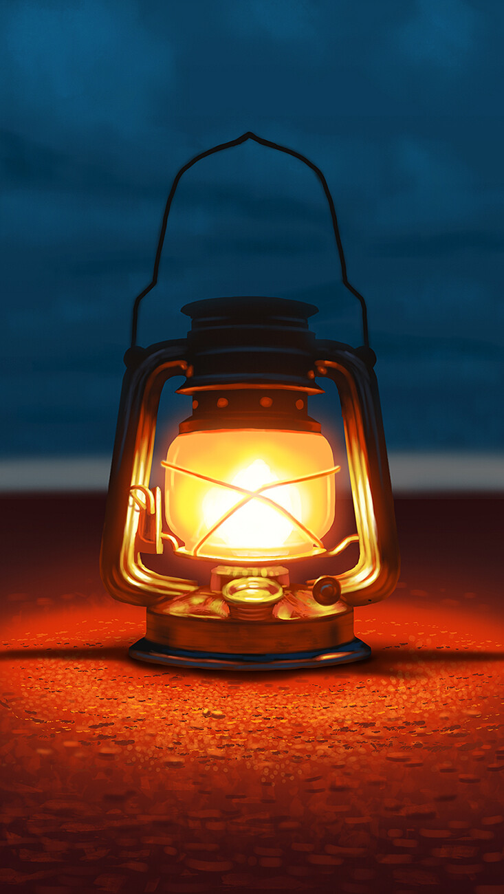 ArtStation 灯风景写生