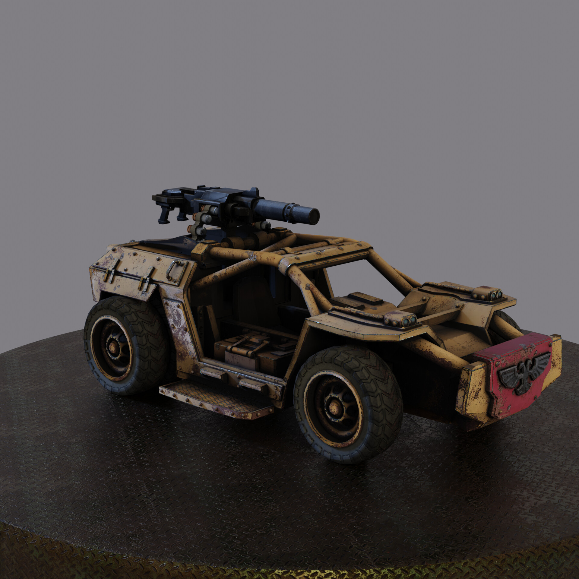 ArtStation - Warhammer Tauros Jeep