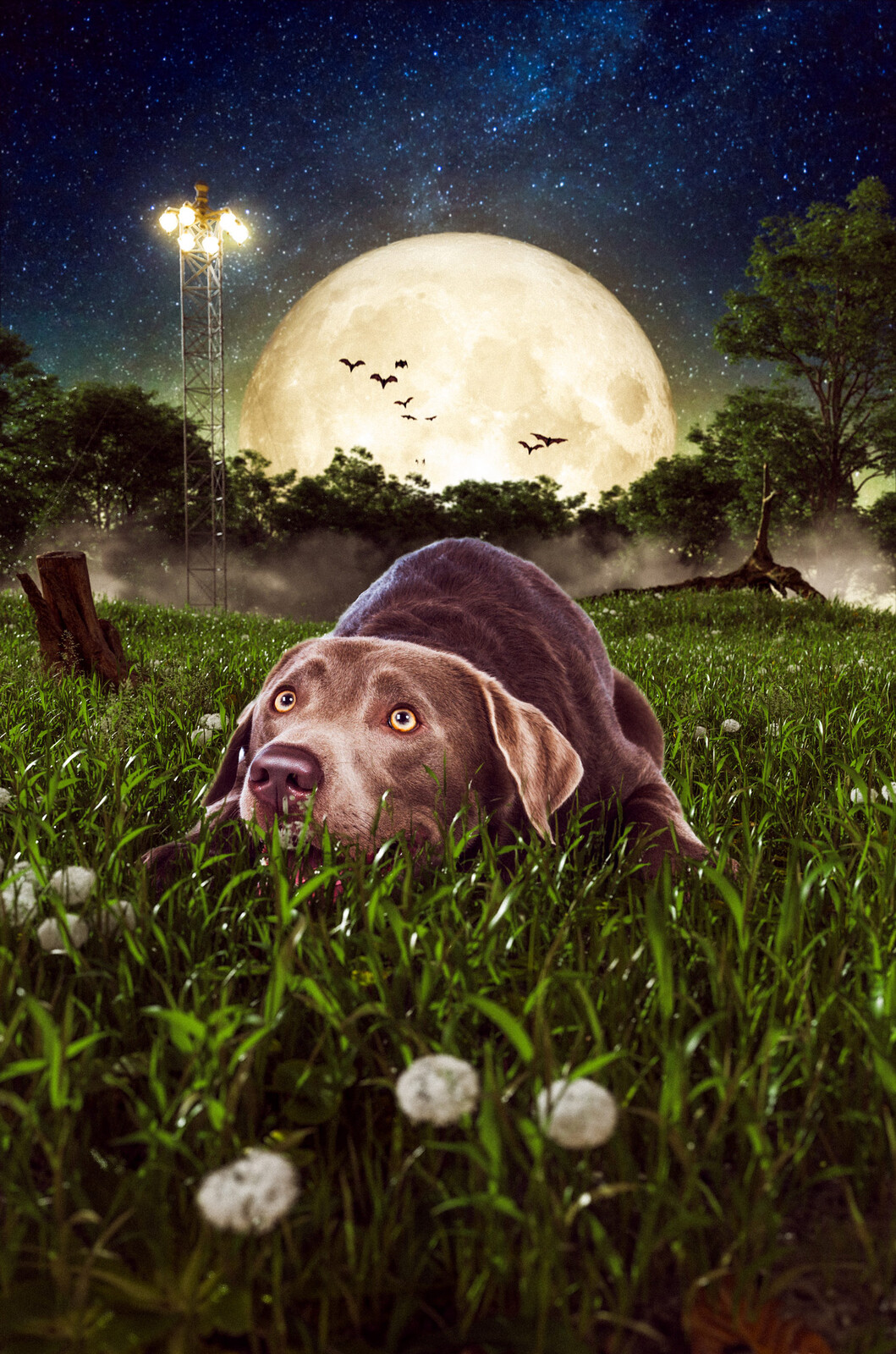 Luna Howls At The Moon