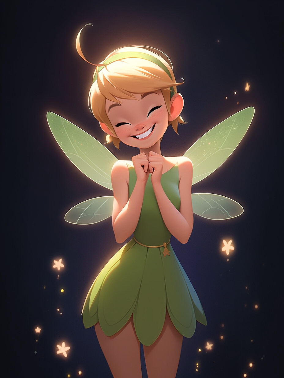 tinkerbell and terence drawings