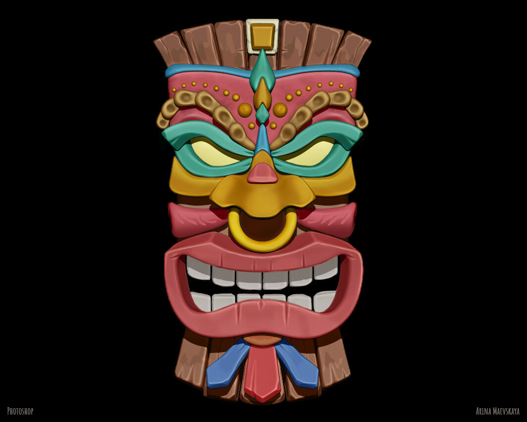 ArtStation Tiki Mask