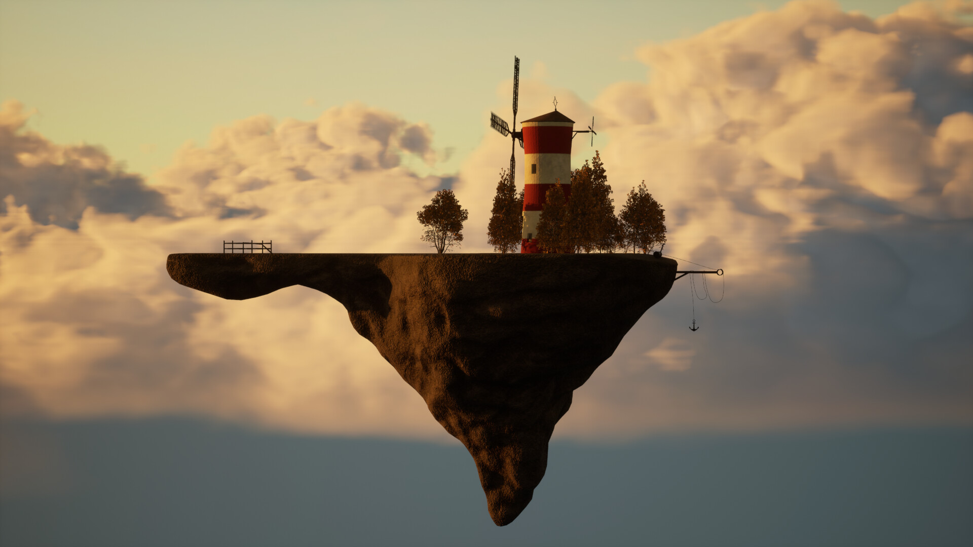 Artstation feel good inc windmill