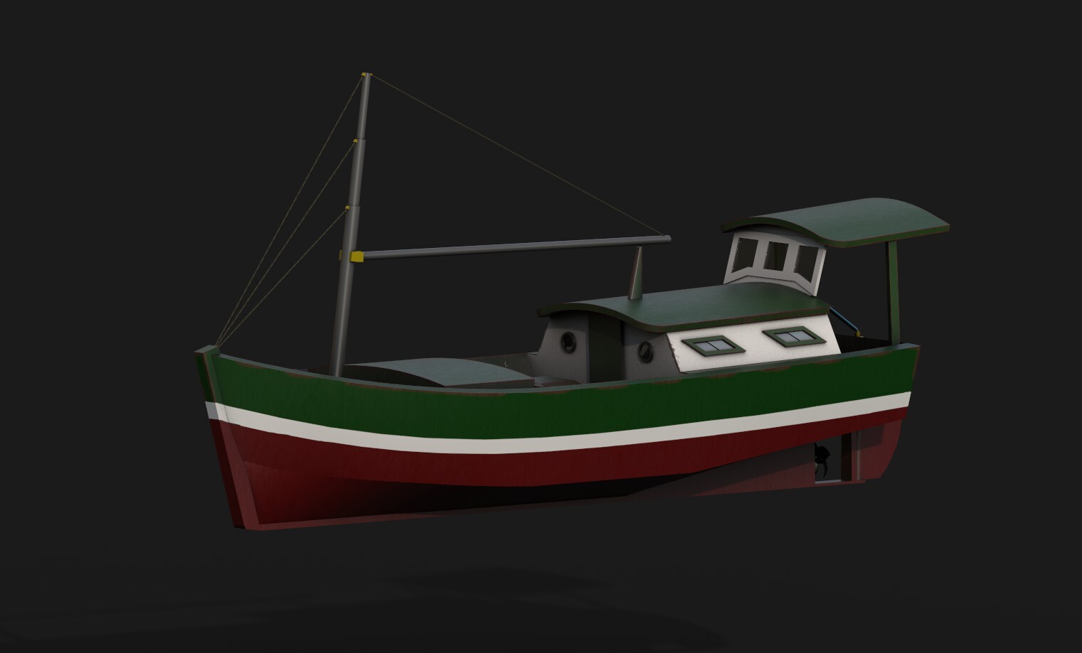 ArtStation - Fishing boat